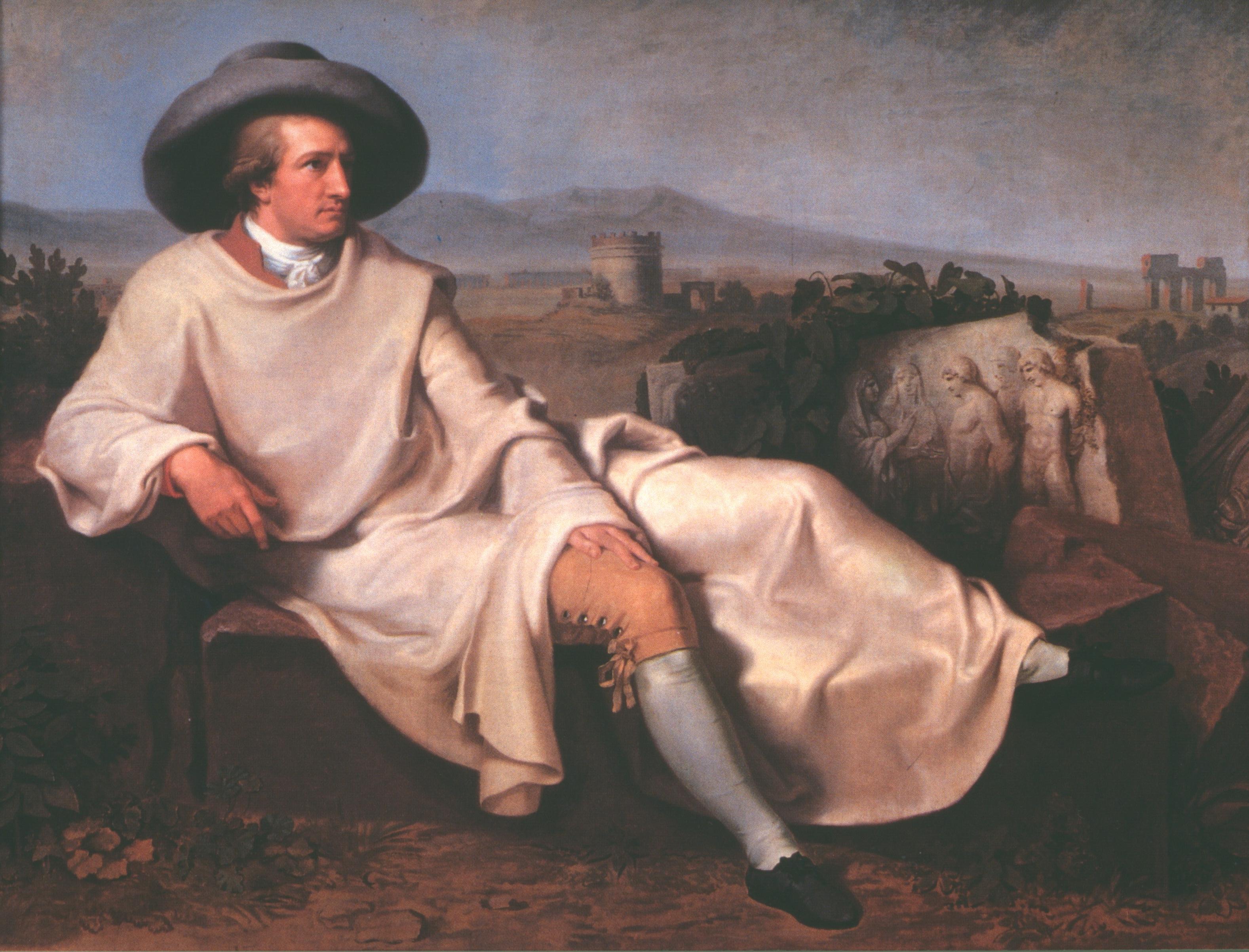 Figure 48: (O_G_48) Tischbein’s Goethe in the Roman Campagna