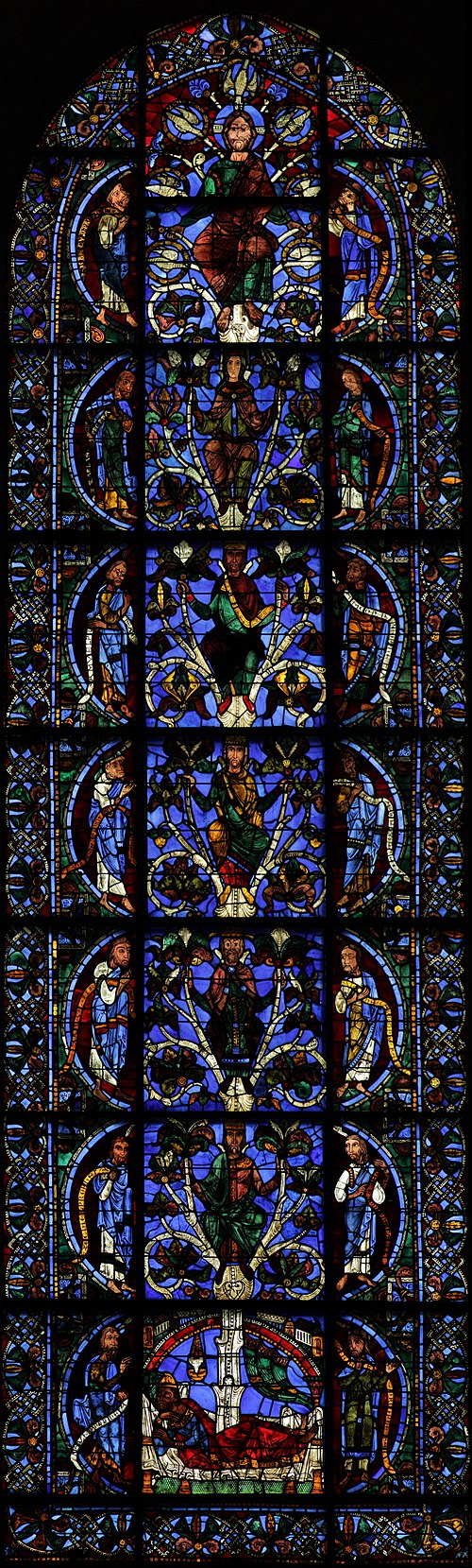 Figure 17: (OT5_12) Tree of Jesse, Chartres Cathedral