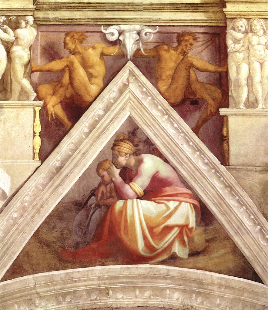 Figure 24: (OT5_15a) Detail from Sistine Chapel spandrel