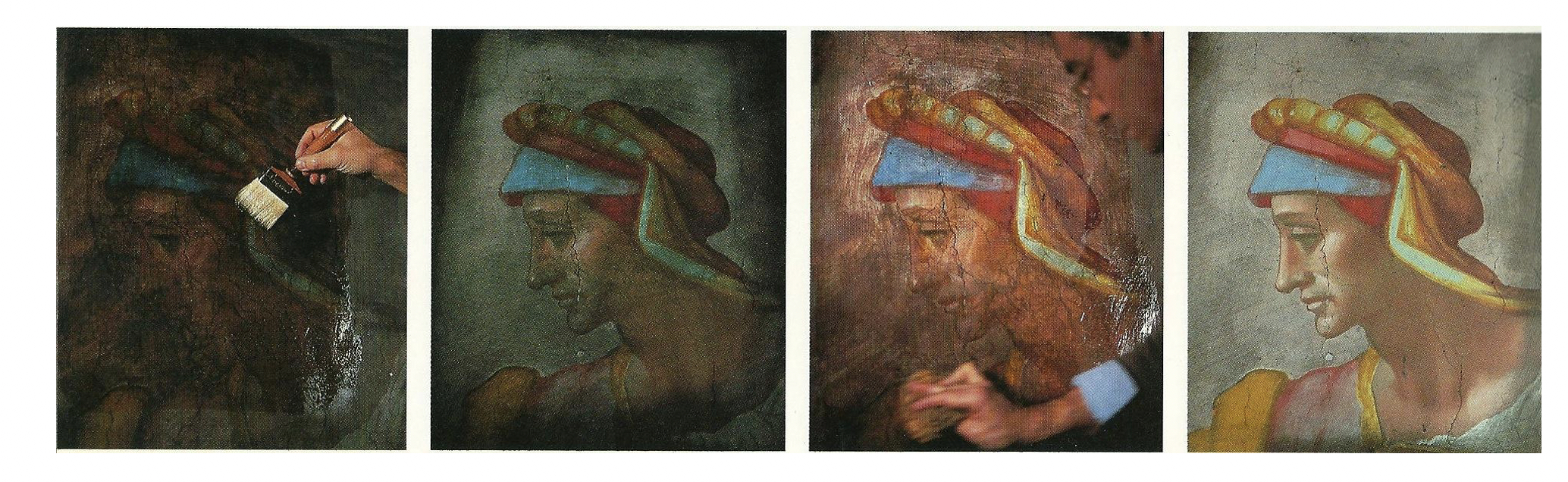 Figure 28: (OT5_19) Four stages of cleaning Azor’s wife