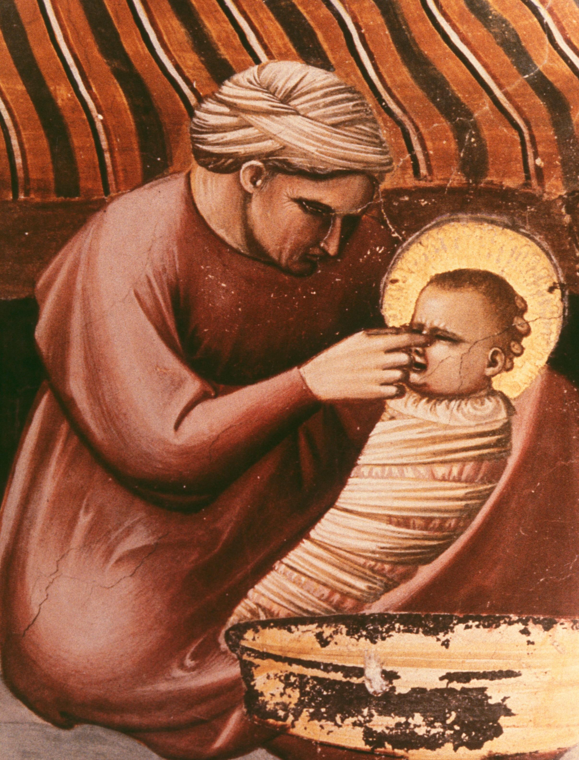 Figure 17: (P_Pu_17) Detail from Giotto fresco in the Scrovegni Chapel