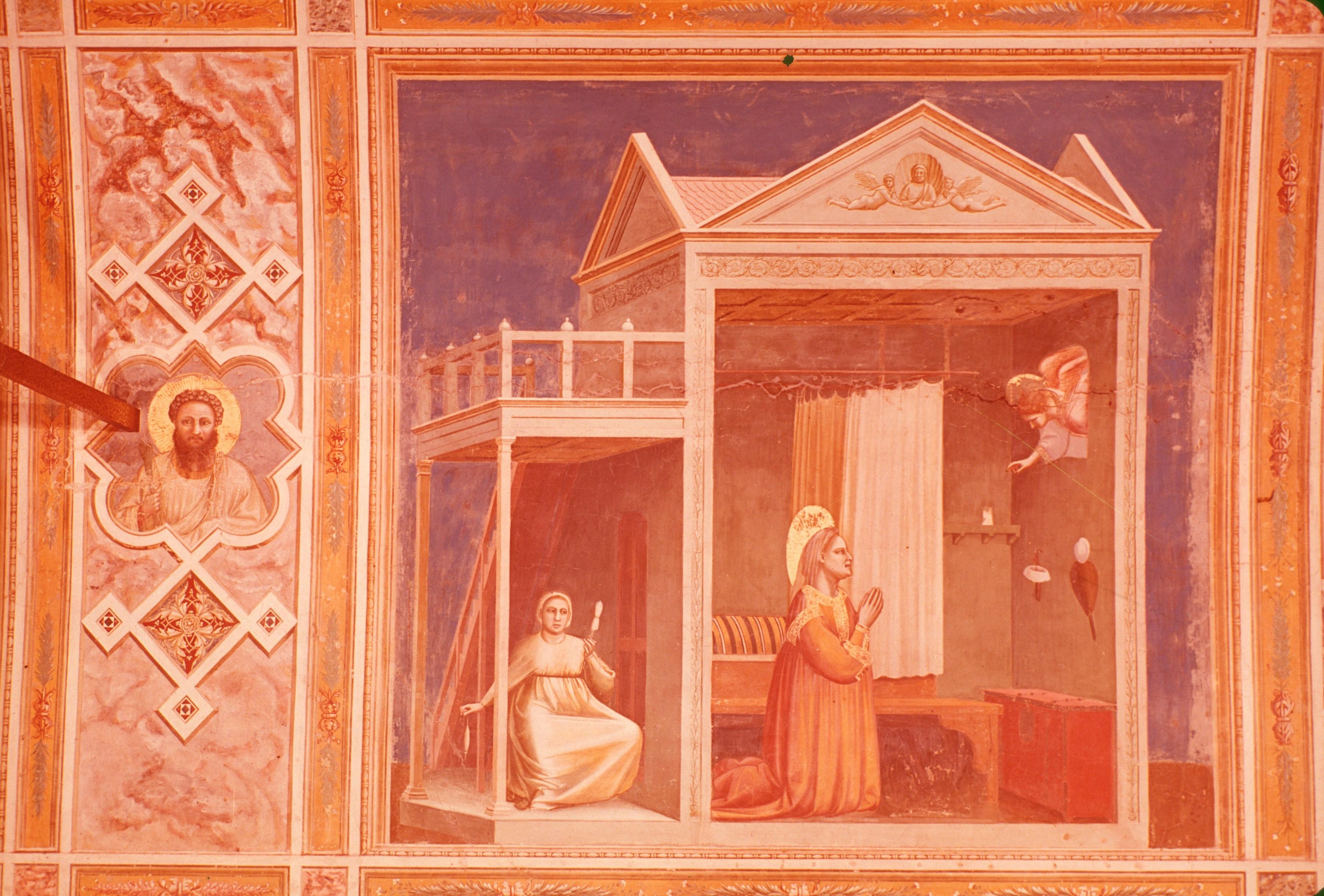 Figure 18: (P_Pu_18) Giotto fresco in the Scrovegni Chapel