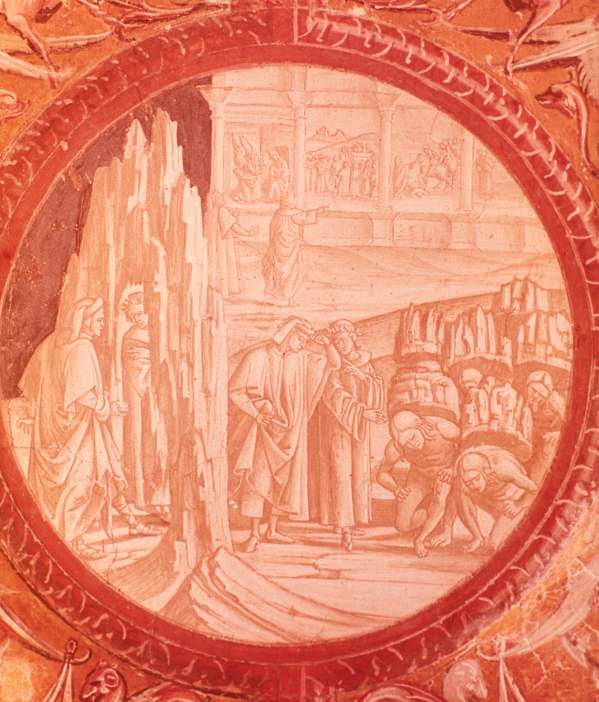 Figure 22: (P_Pu_23) Signorelli fresco of Purgatory