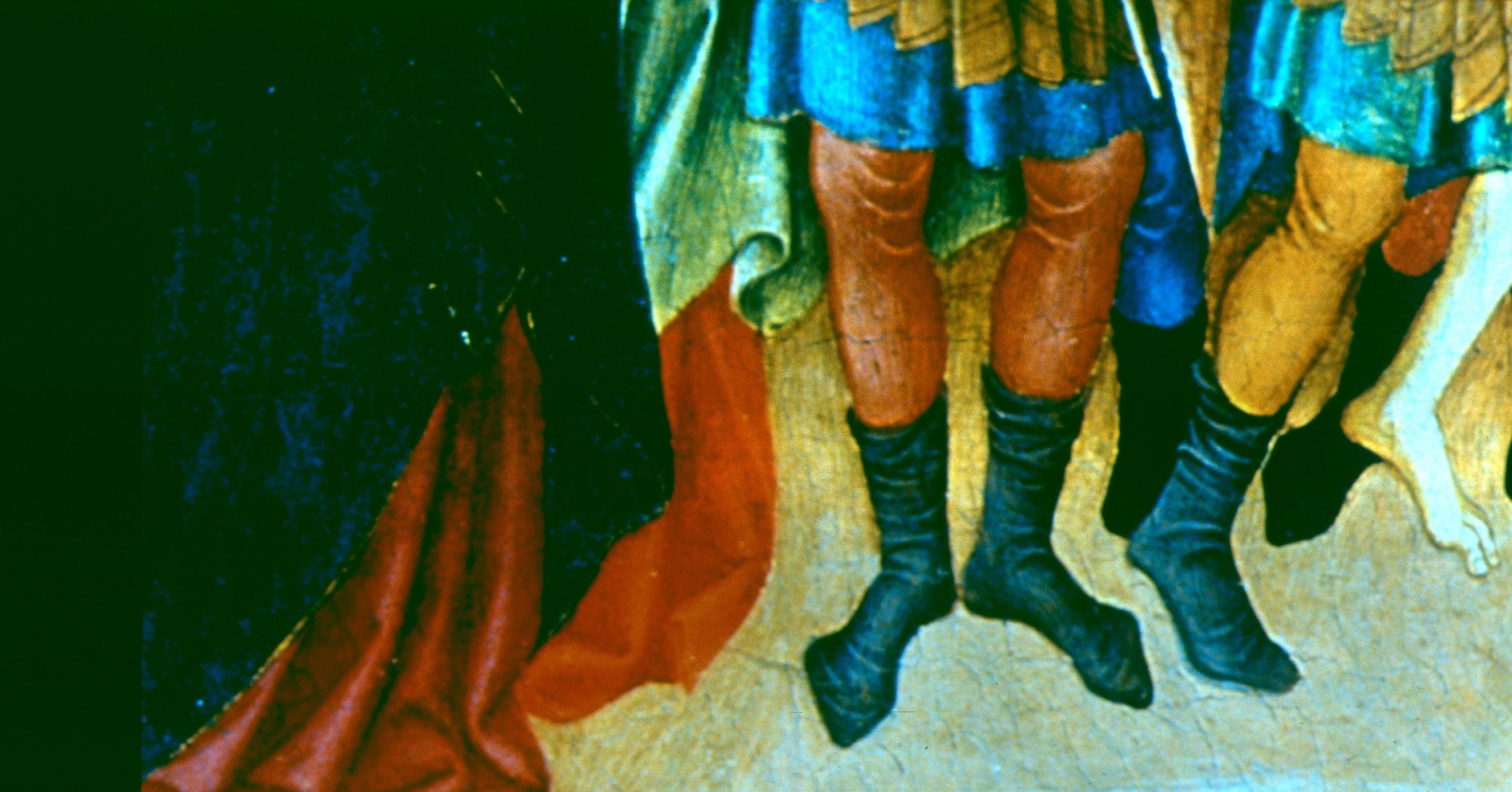 Figure 9: (P_Pu_9) Detail of feet from Ugolino di Nerio’s* [title needed]*