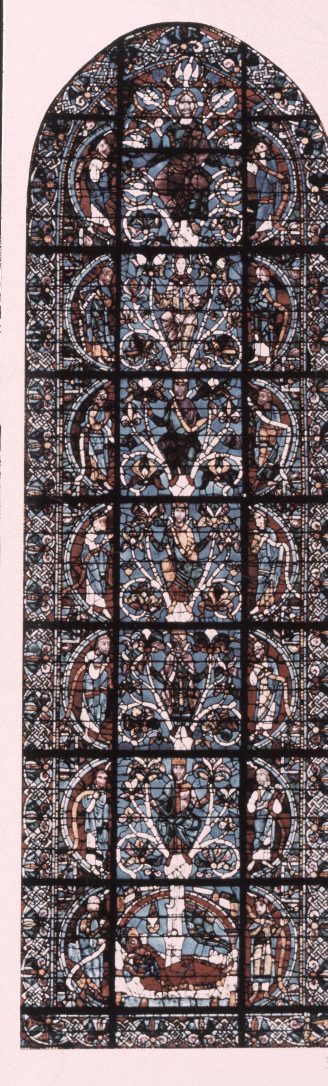 Figure 21: (P_Pa_21) Vertical window at Chartres, and detail