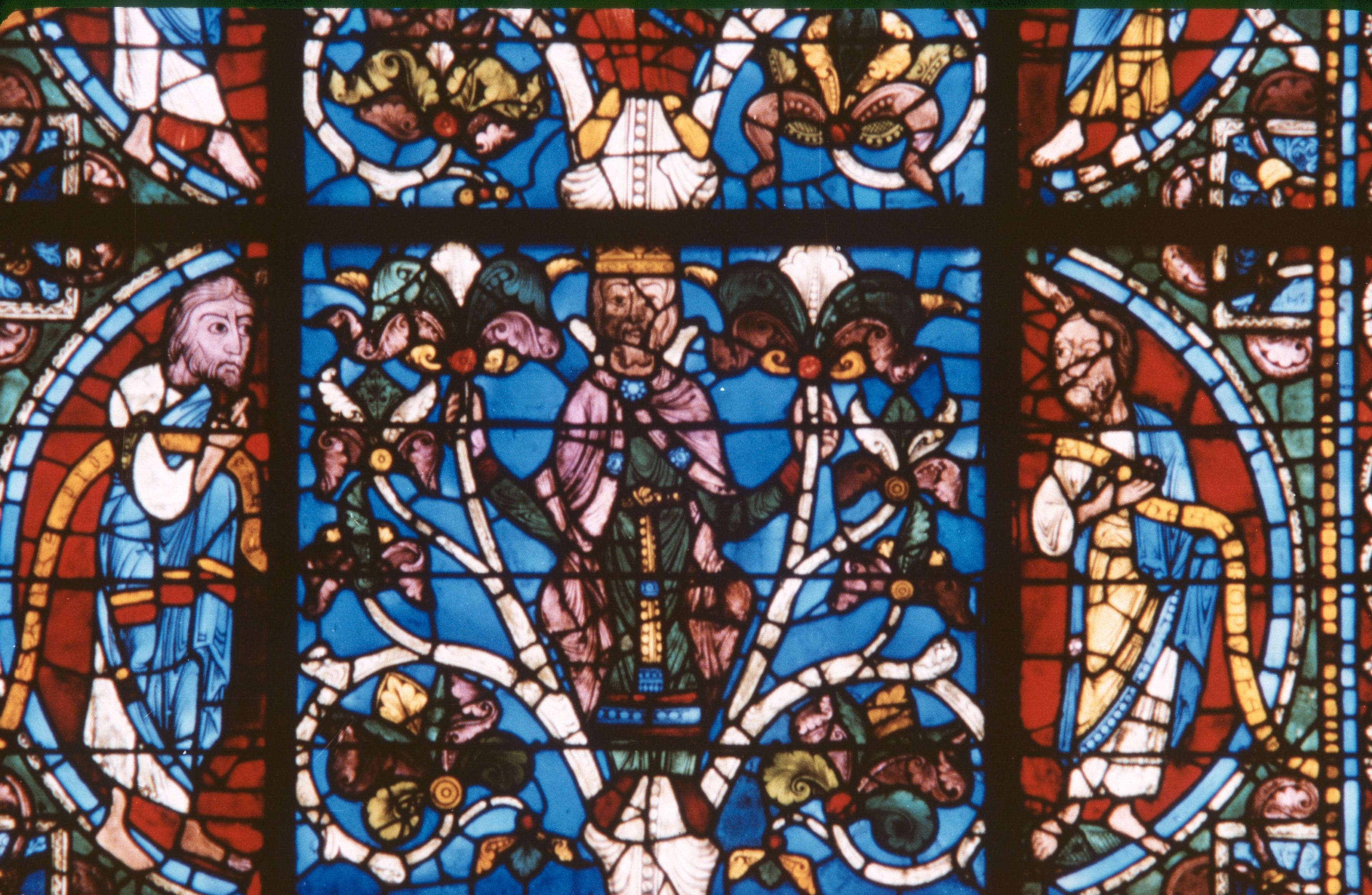 Figure 22: (P_Pa_22) Two details from vertical window at Chartres
