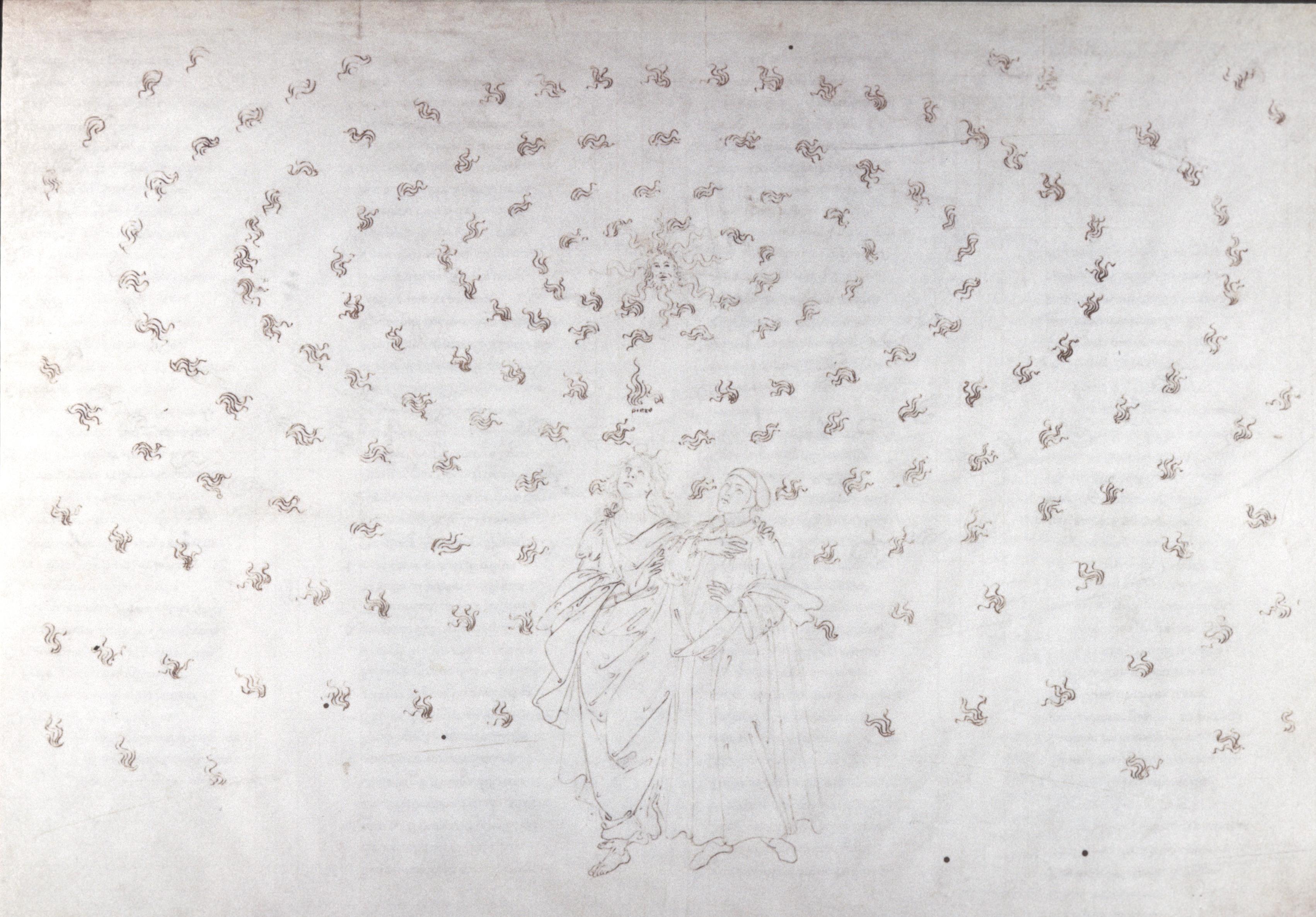 Figure 3: (P_Pa_3) Botticelli illustration from Paradiso 24