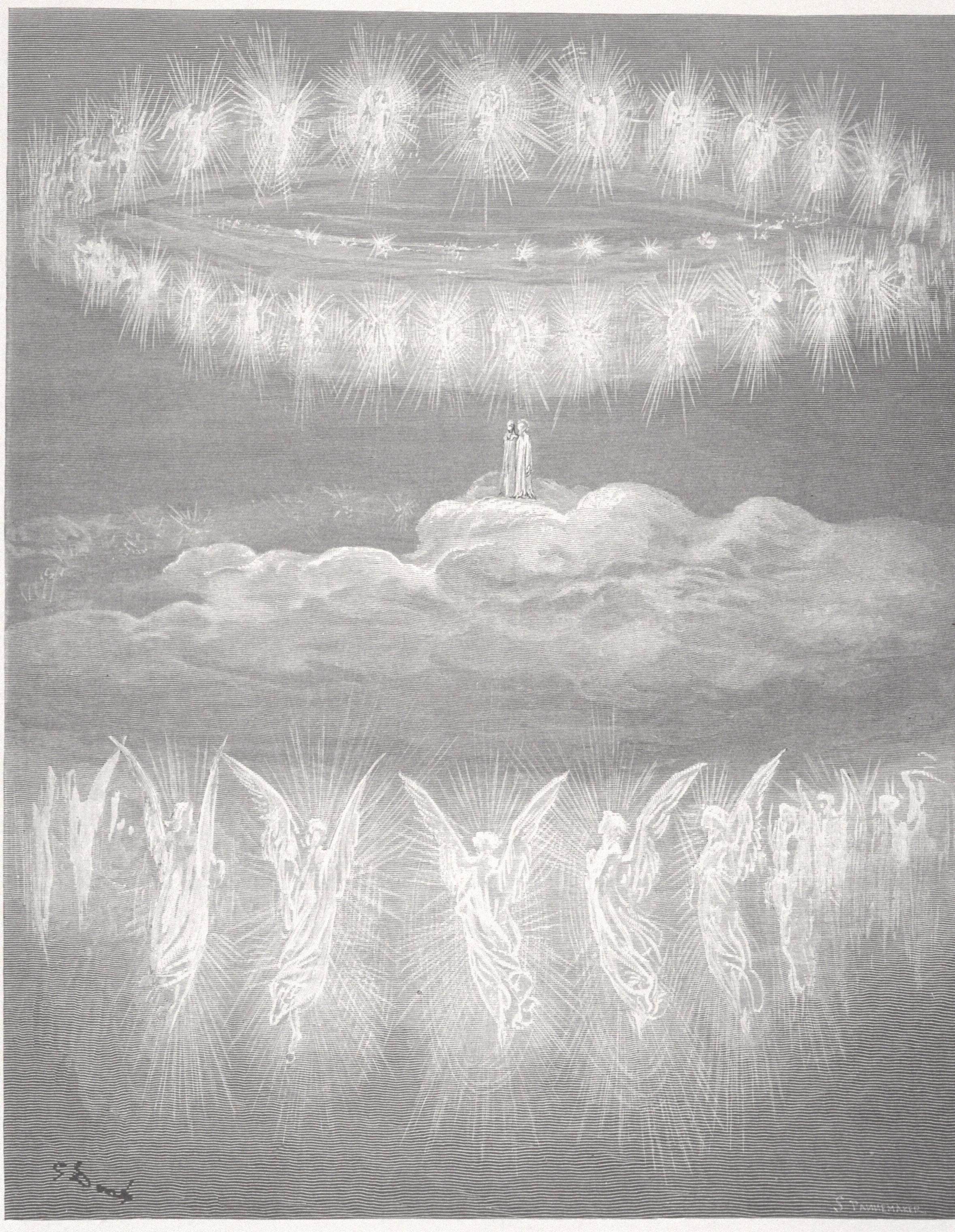 Figure 4: (P_Pa_4) Botticelli illustration from Paradiso 28