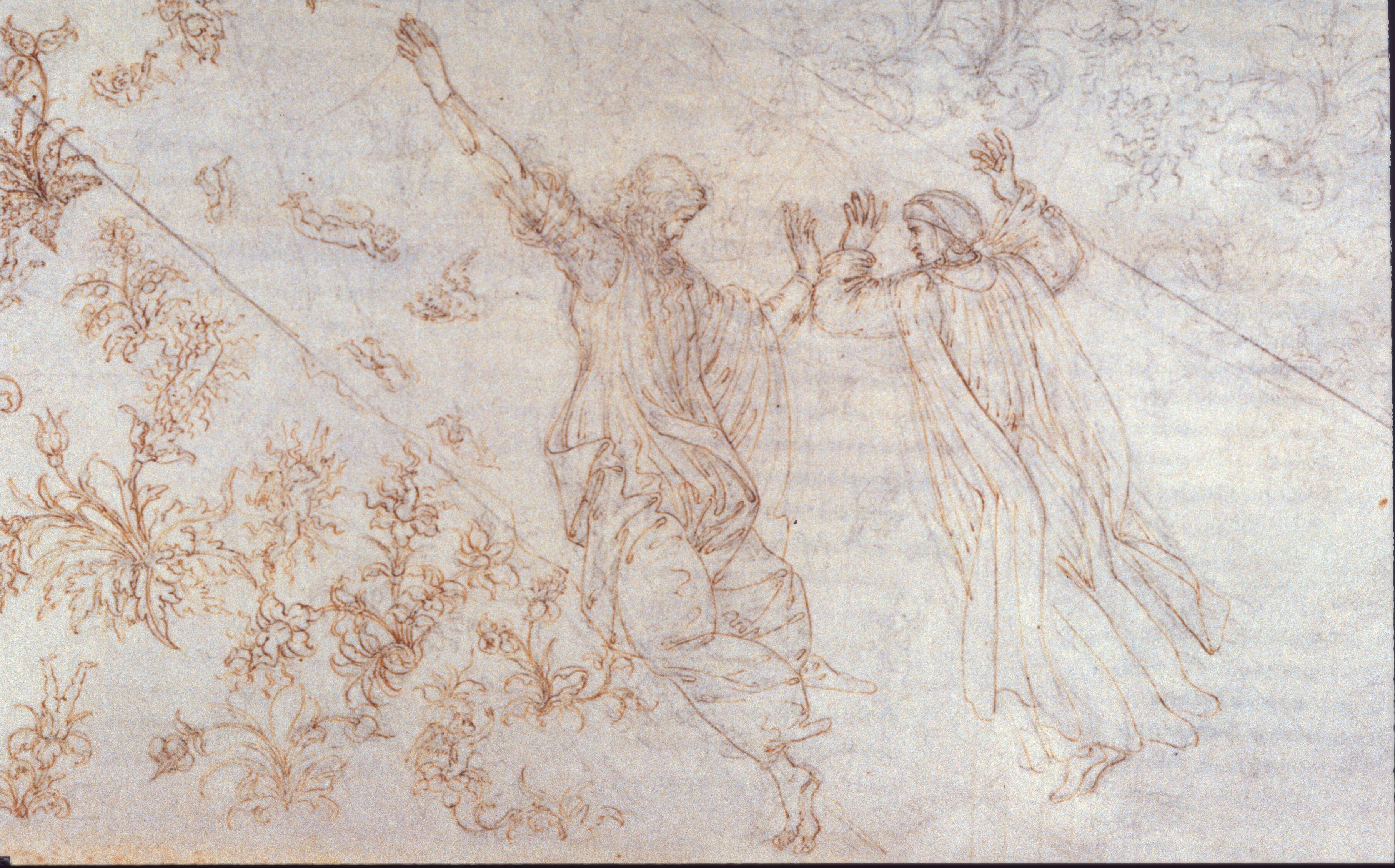 Figure 11: (P_BD_12) Botticelli illustration from Paradiso 30