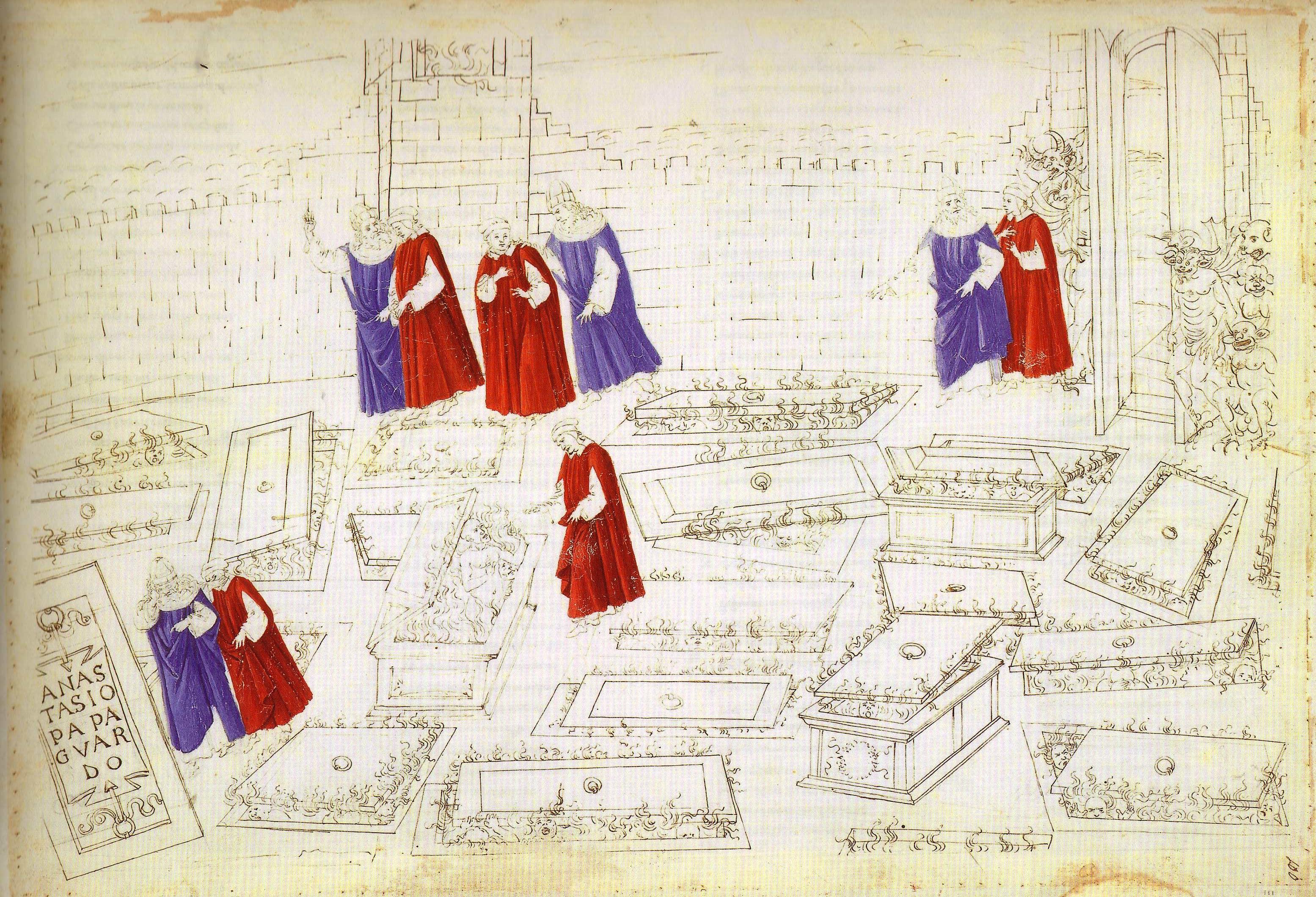 Figure 15: (P_BD_16) Botticelli illustration from Inferno 10