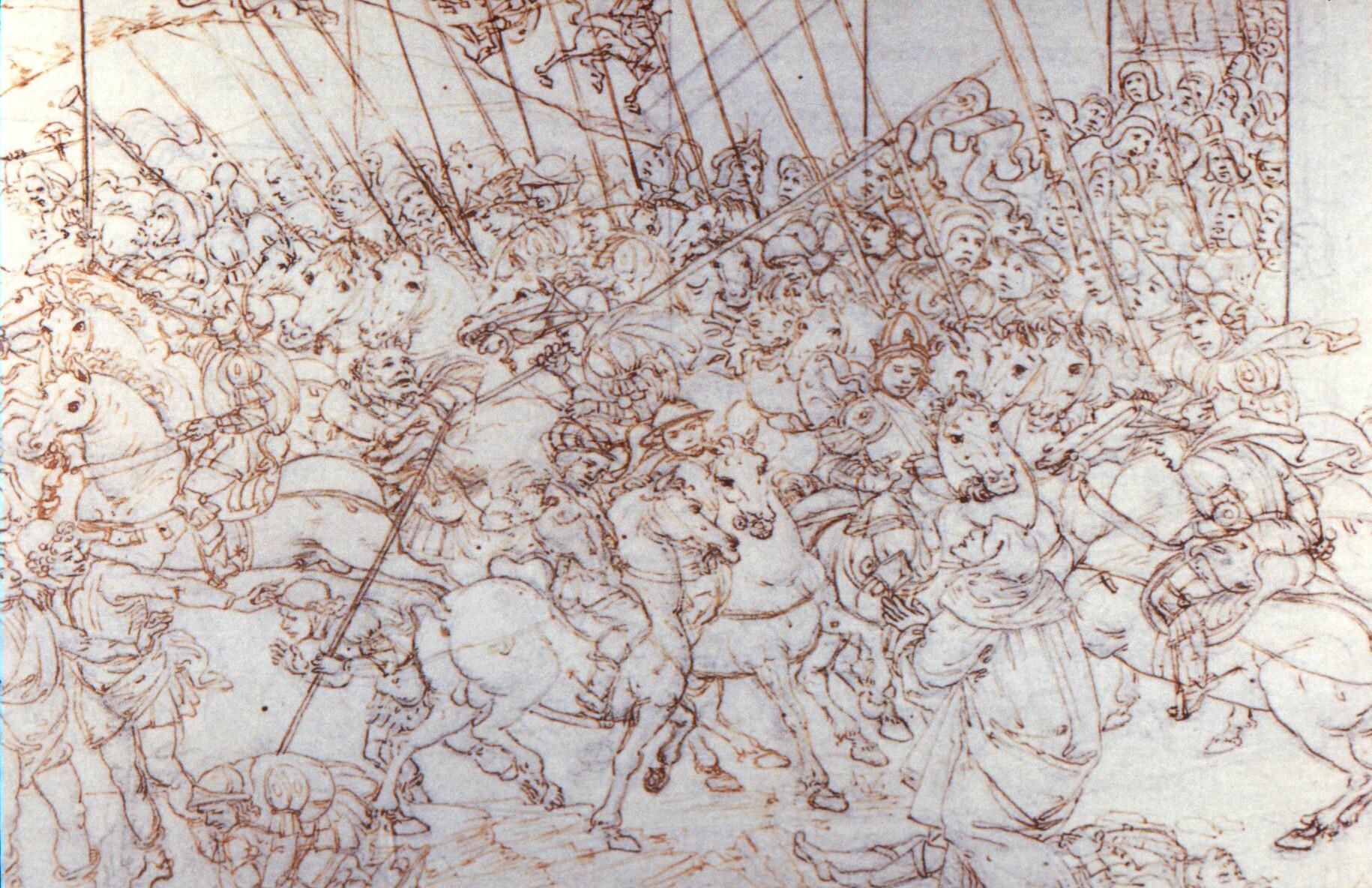 Figure 20: (P_BD_21a) Botticelli illustration from Purgatorio 10 (detail)
