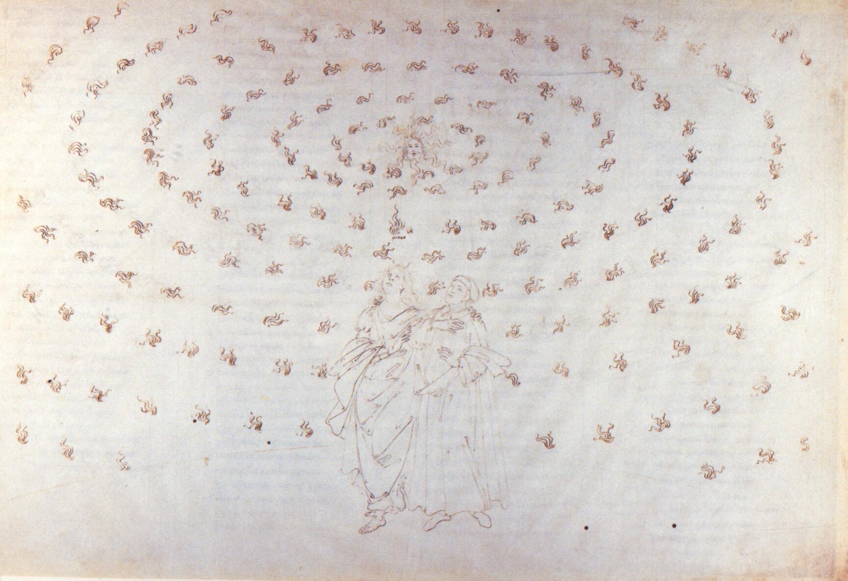 Figure 24: (P_BD_24) Botticelli illustration from Paradiso 24