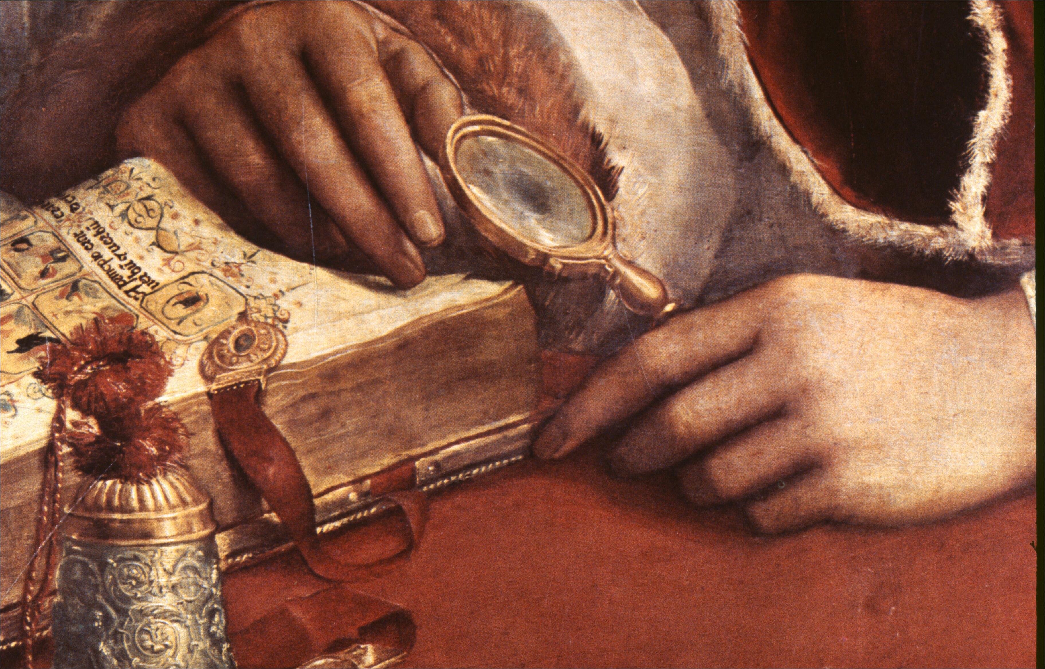 Figure 3: (P_BD_3) Pope Leo X (detail)