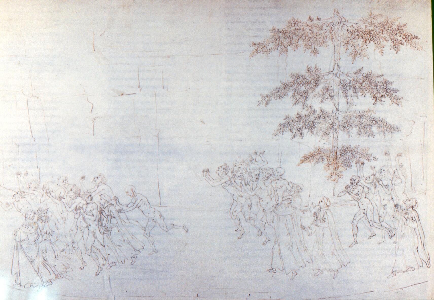 Figure 31: (P_BD_30b) Botticelli illustration from Purgatorio 23