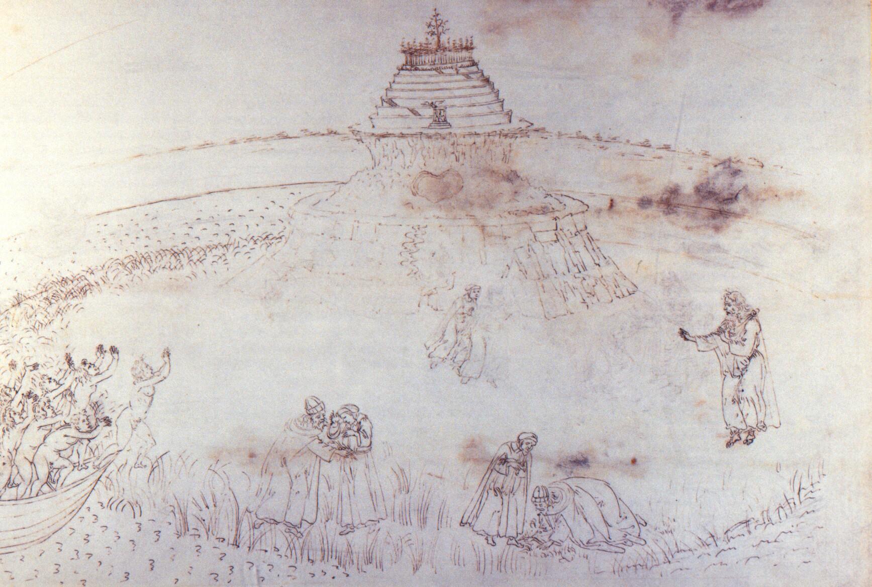 Figure 33: (P_BD_32) Botticelli illustration from Purgatorio 1