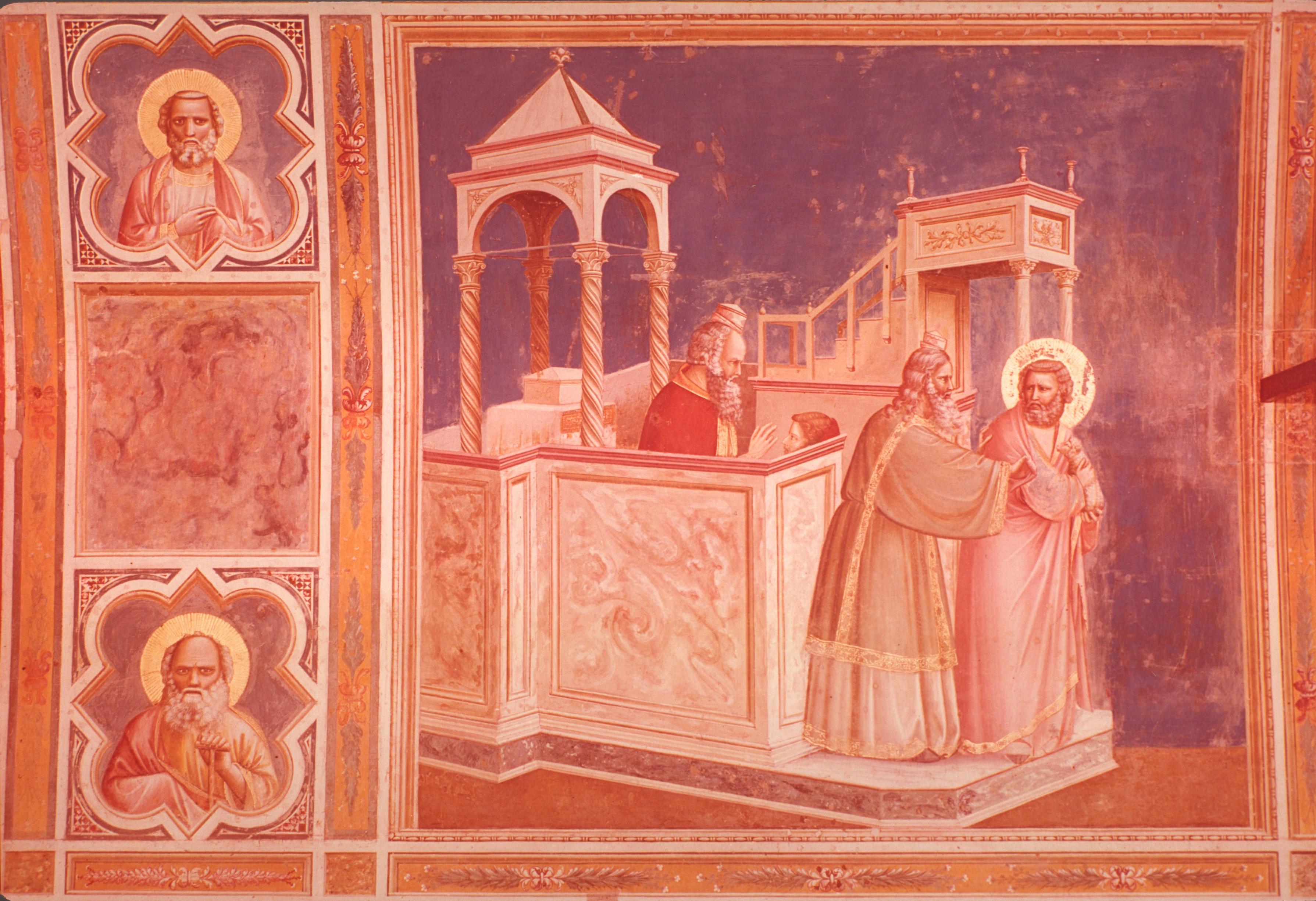 Figure 14: (P_G_14) Fresco in the Scrovegni Chapel