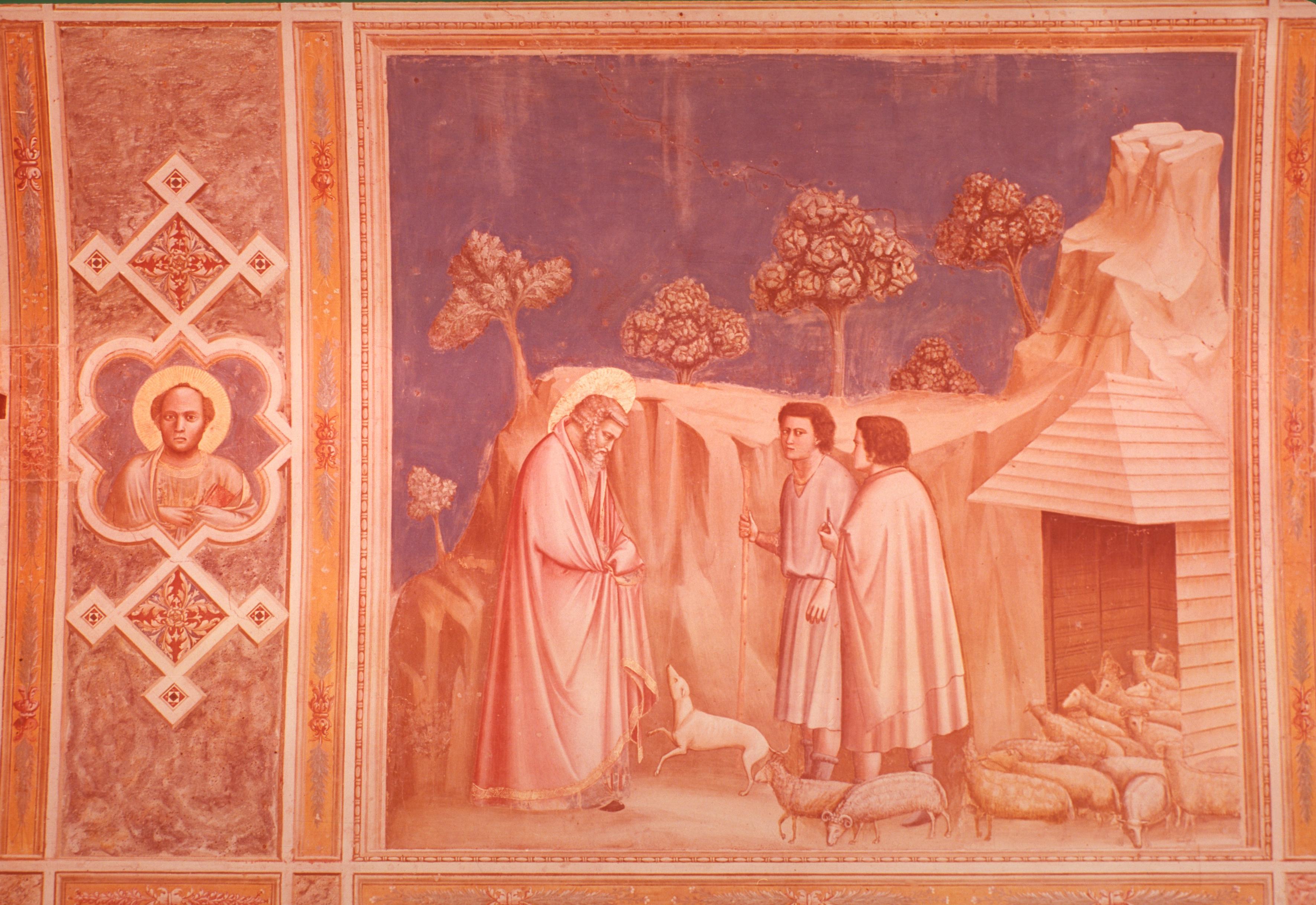 Figure 18: (P_G_18) Fresco in the Scrovegni Chapel