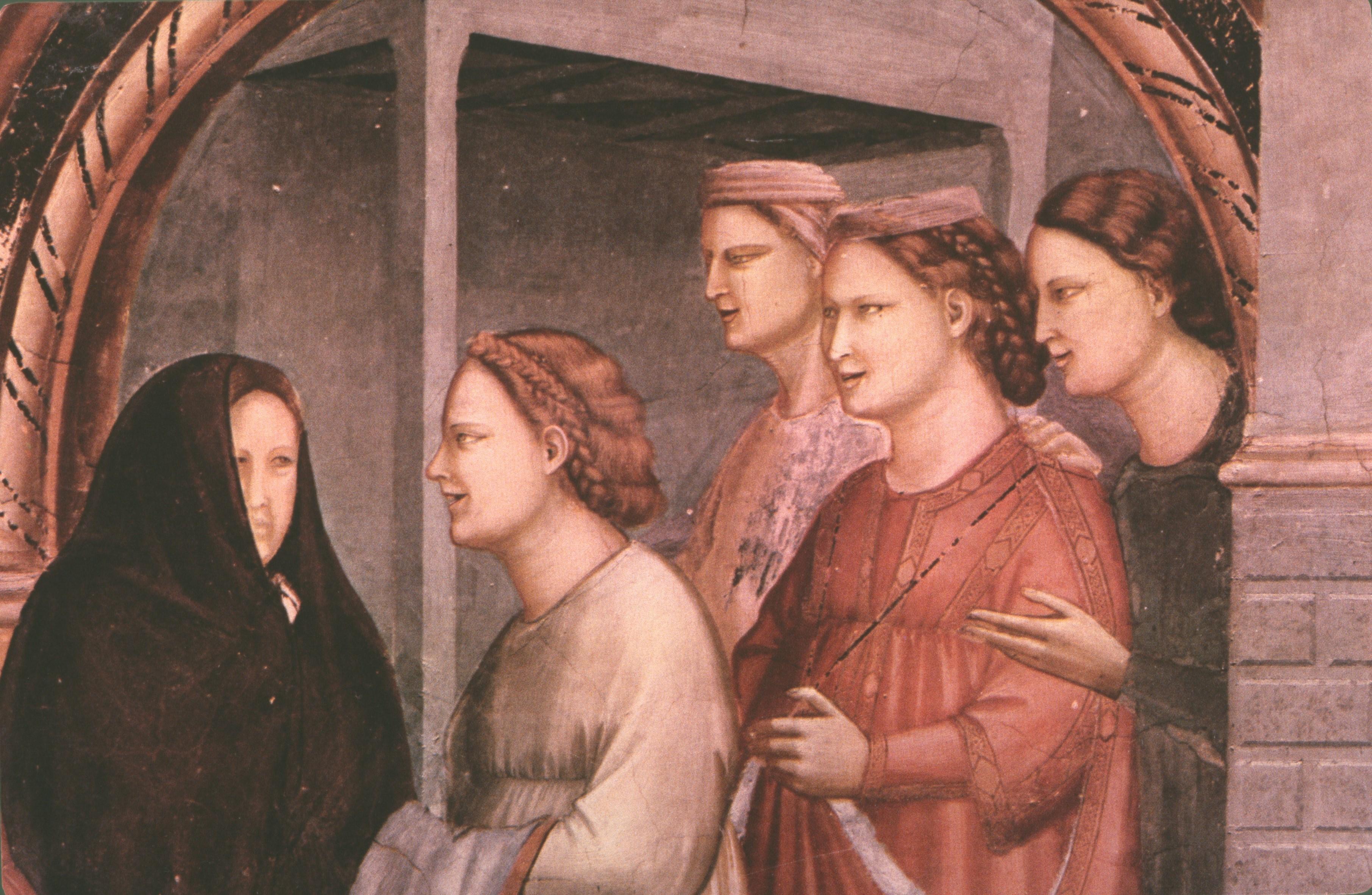 Figure 28: (P_G_28) Detail from fresco in the Scrovegni Chapel