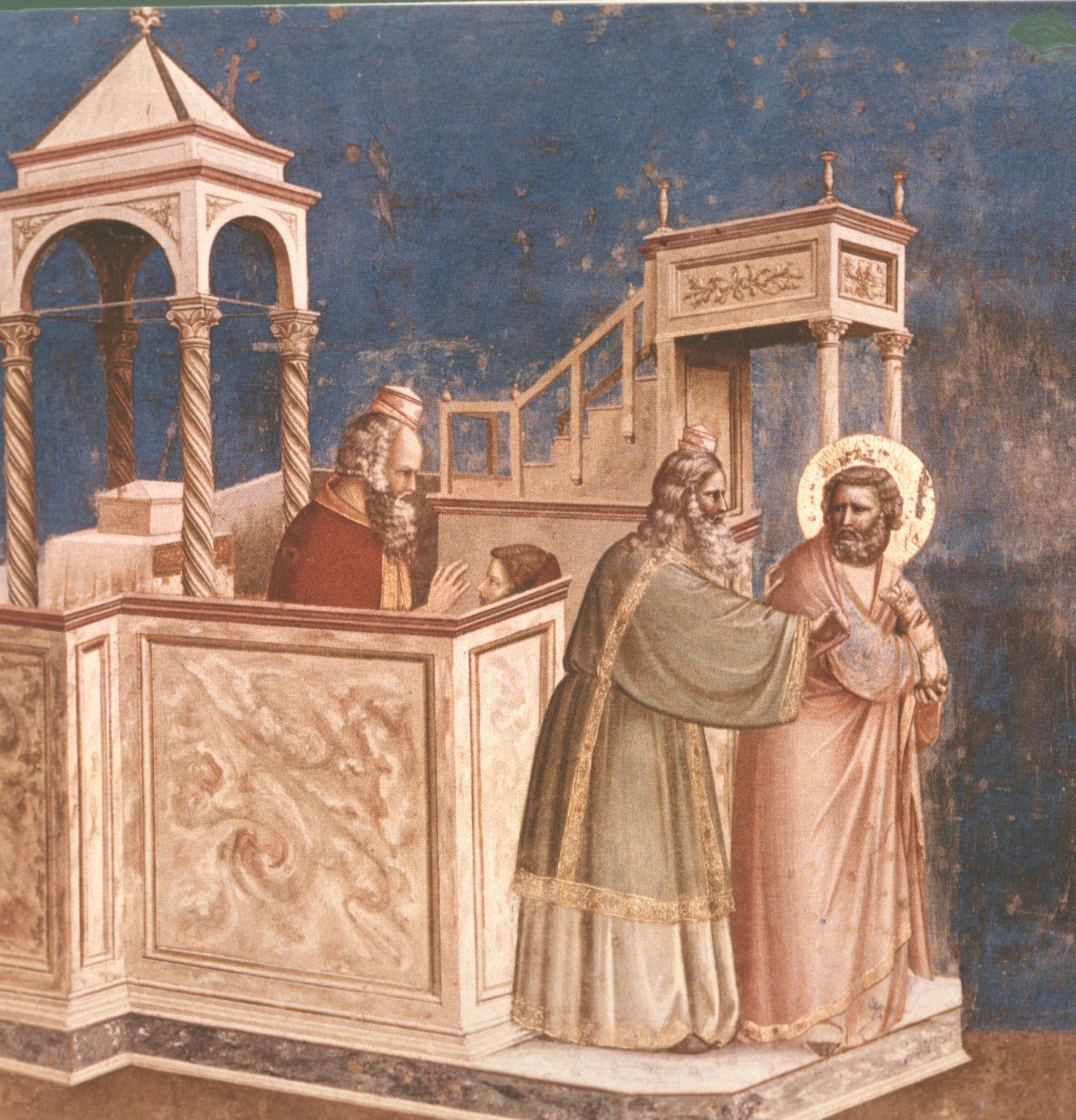 Figure 35: (P_G_35) Comparison of two details of the temple from frescos in the Scrovegni Chapel