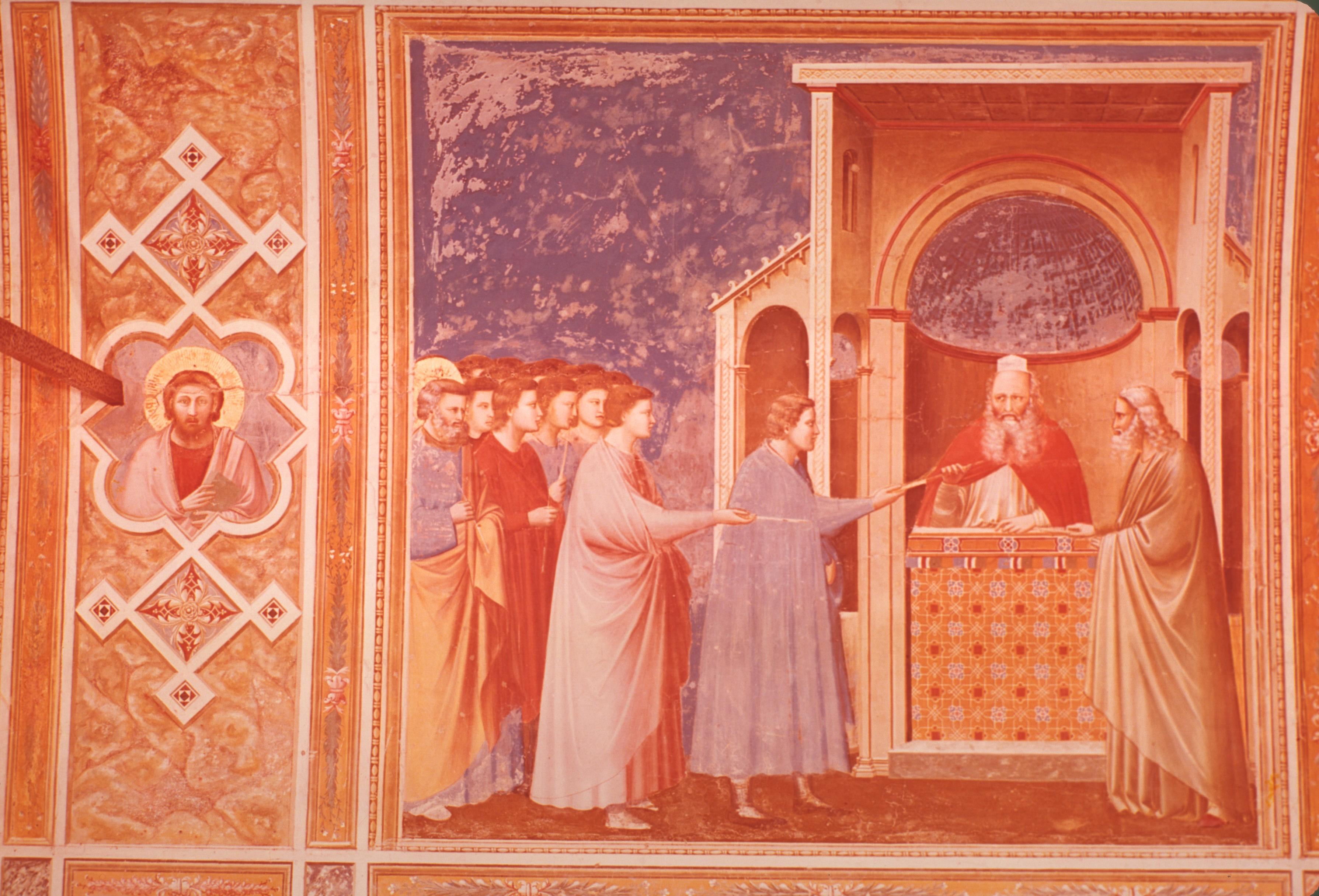 Figure 36: (P_G_36) Fresco in the Scrovegni Chapel
