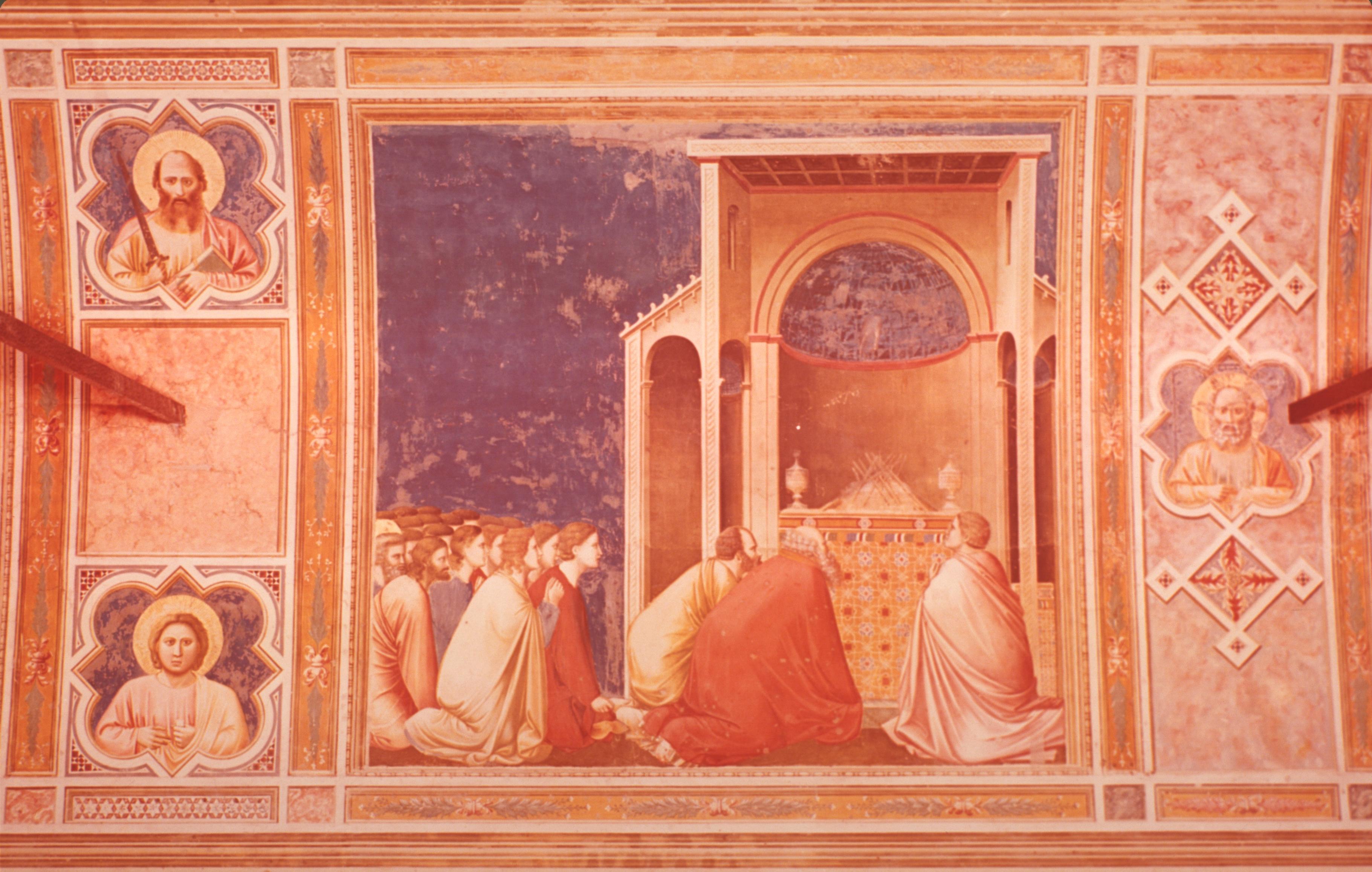 Figure 37: (P_G_37) Fresco in the Scrovegni Chapel