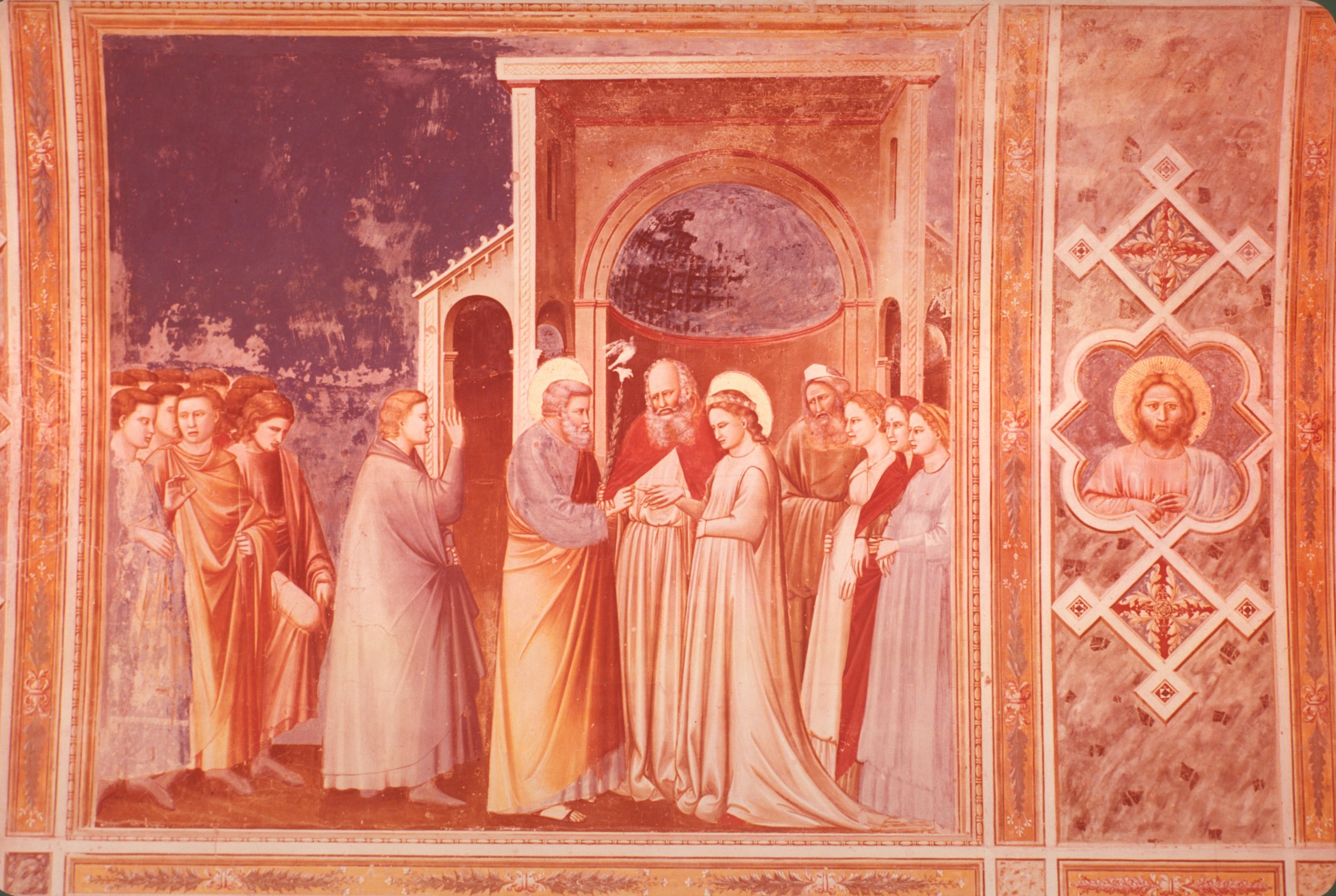 Figure 38: (P_G_38) Fresco in the Scrovegni Chapel