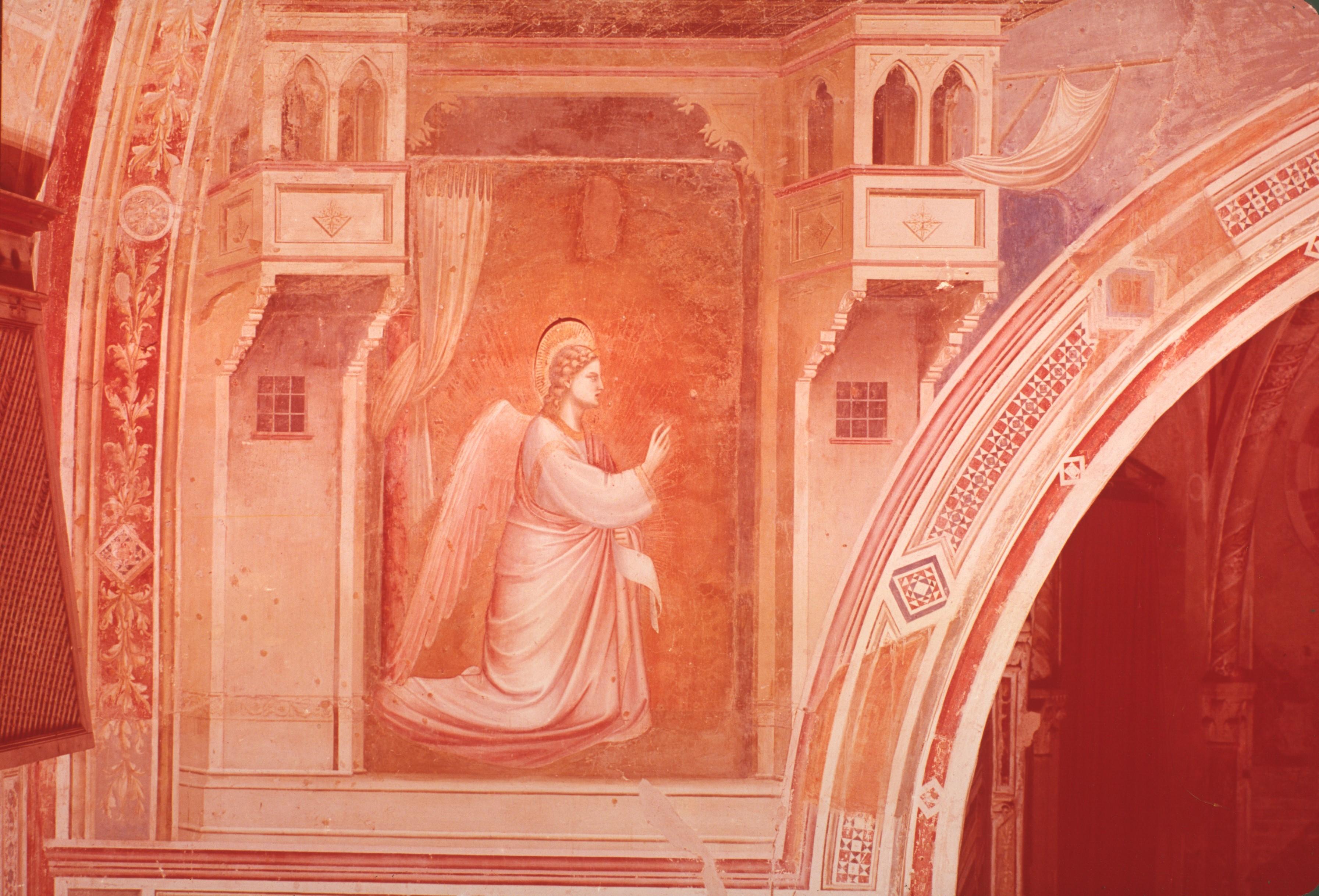 Figure 41: (P_G_41) Two details of the chancel arch in the Scrovegni Chapel