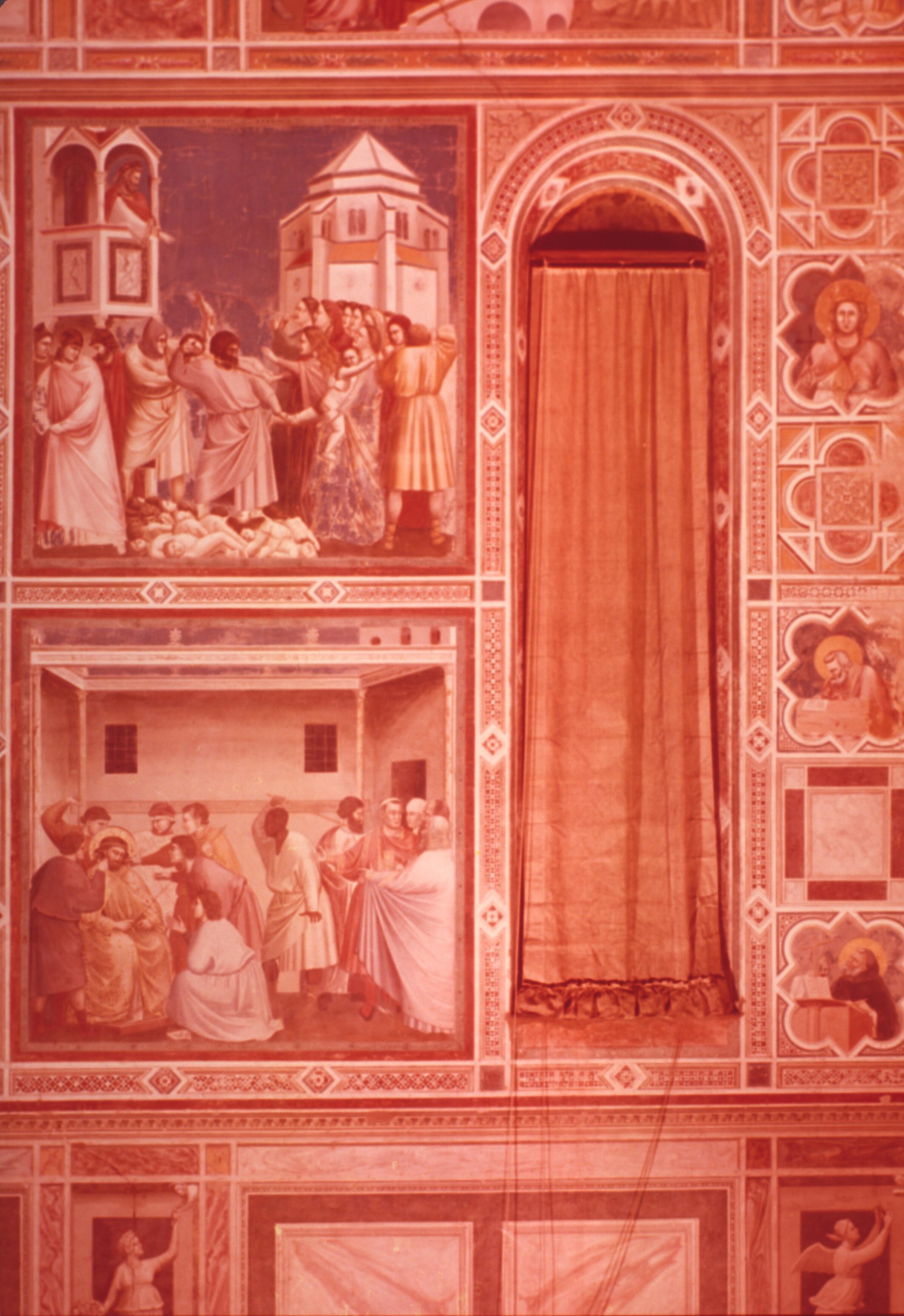 Figure 7: (P_G_7) Detail of south wall in the Scrovegni Chapel