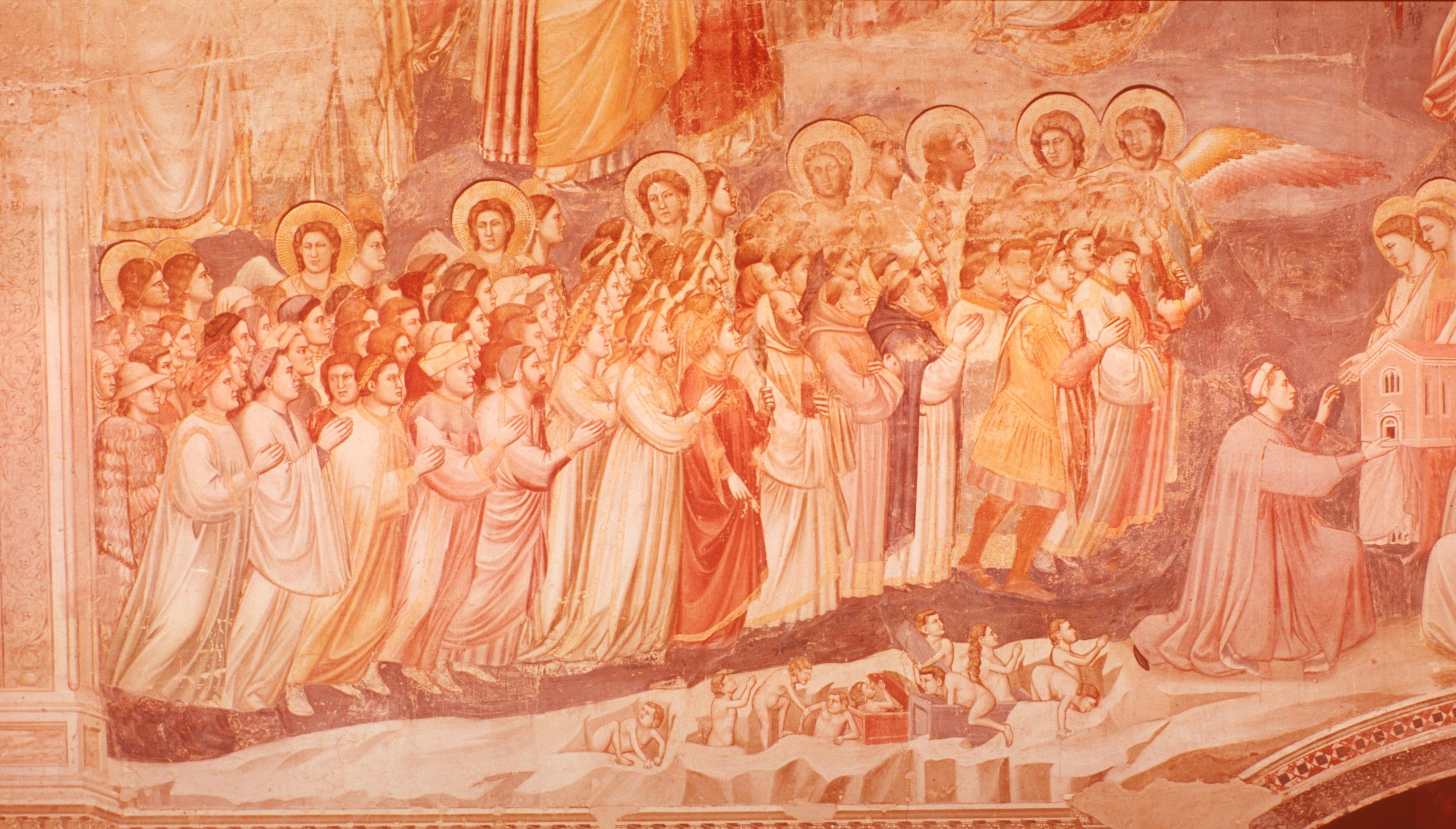 Figure 8: (P_G_8) Detail from fresco in the Scrovegni Chapel