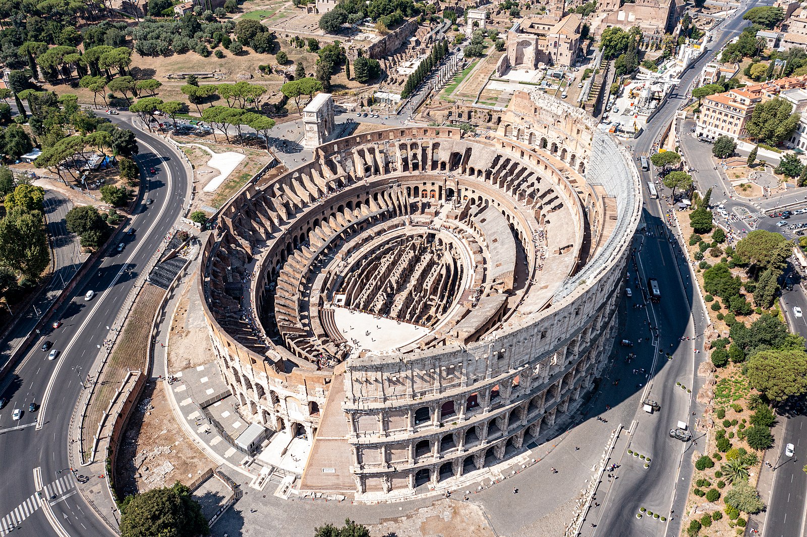 Figure 18: (R1_11a) Aerial view of the Colosseum