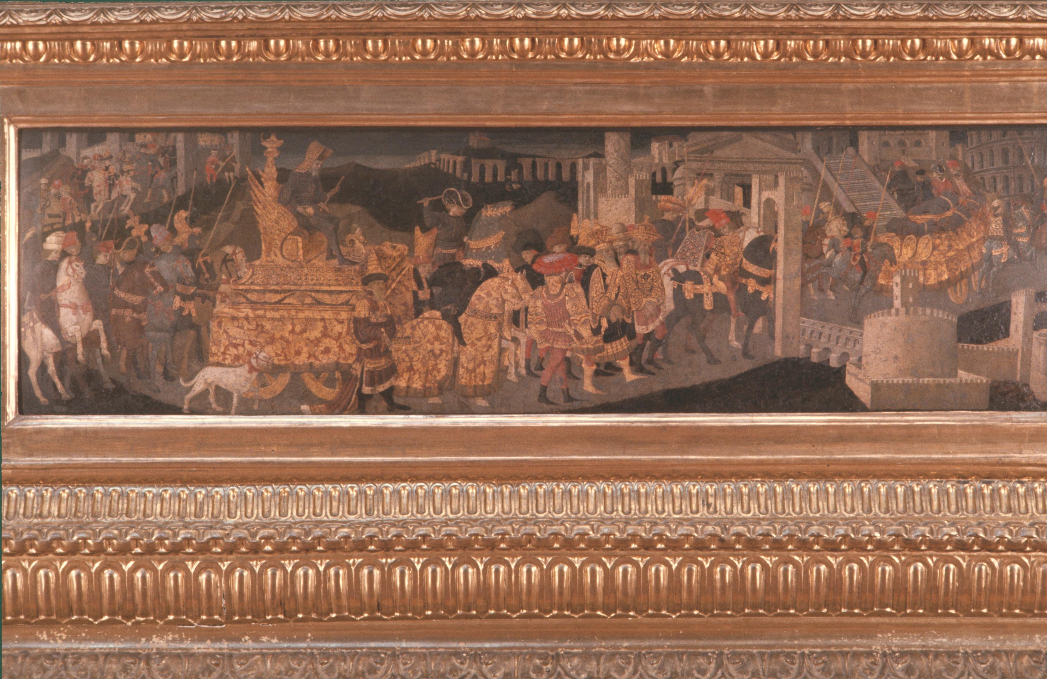 Figure 36: (R1_23) Apollonio di Giovanni, The Triumph of Scipio, Fitzwilliam Museum
