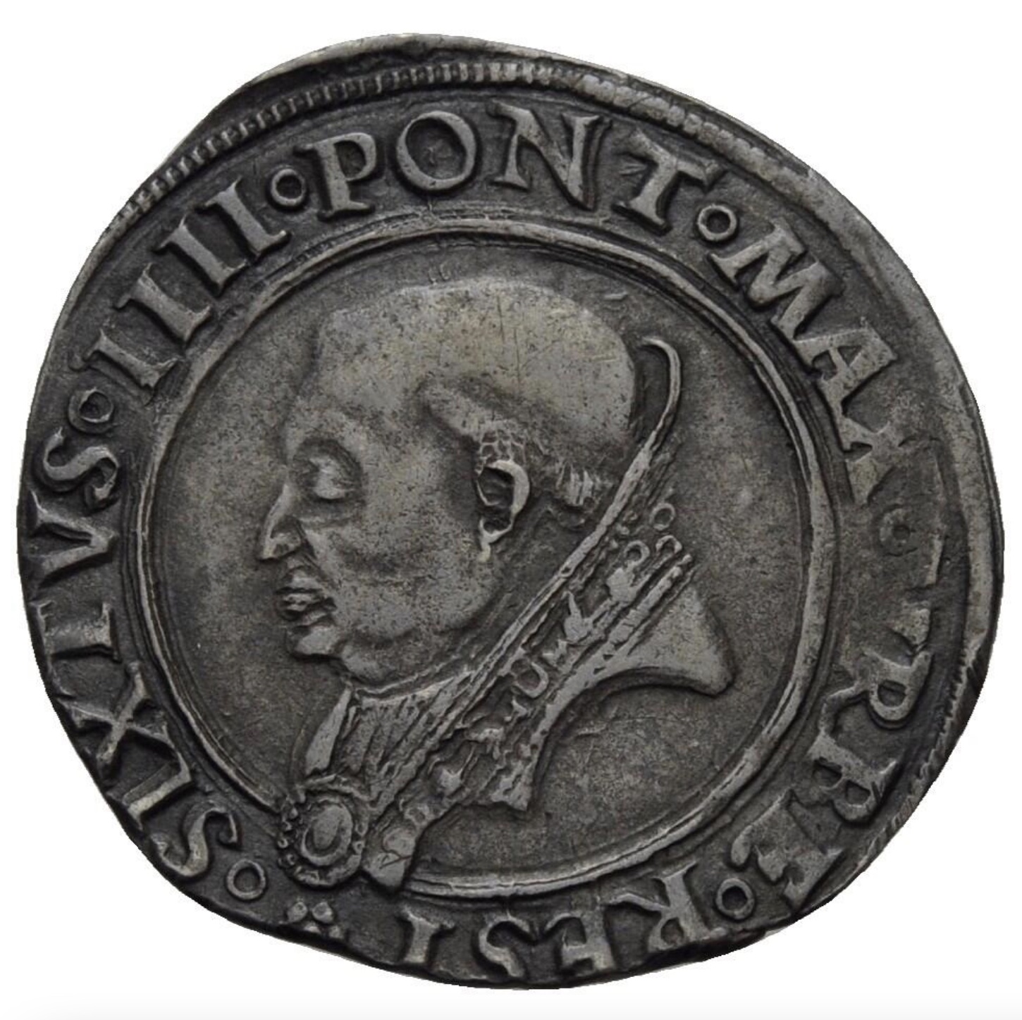 Figure 57: (R1_40) Coin with Sixtus IV, Bode-Museum