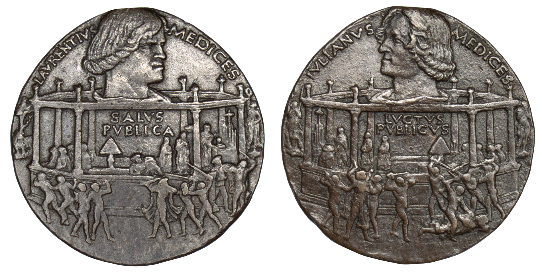 Figure 60: (R1_43) Bertoldo di Giovanni, Medal of the Pazzi Conspiracy, Staatlice Museen zu Berlin