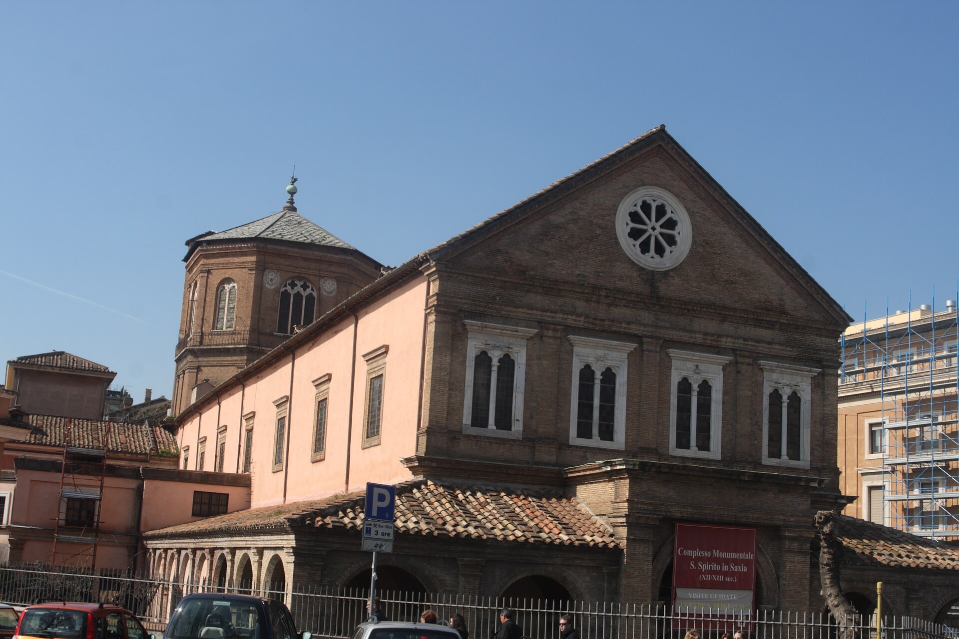 Figure 65: (R1_48) Façade of the Ospedale di Santo Spirito, Rome