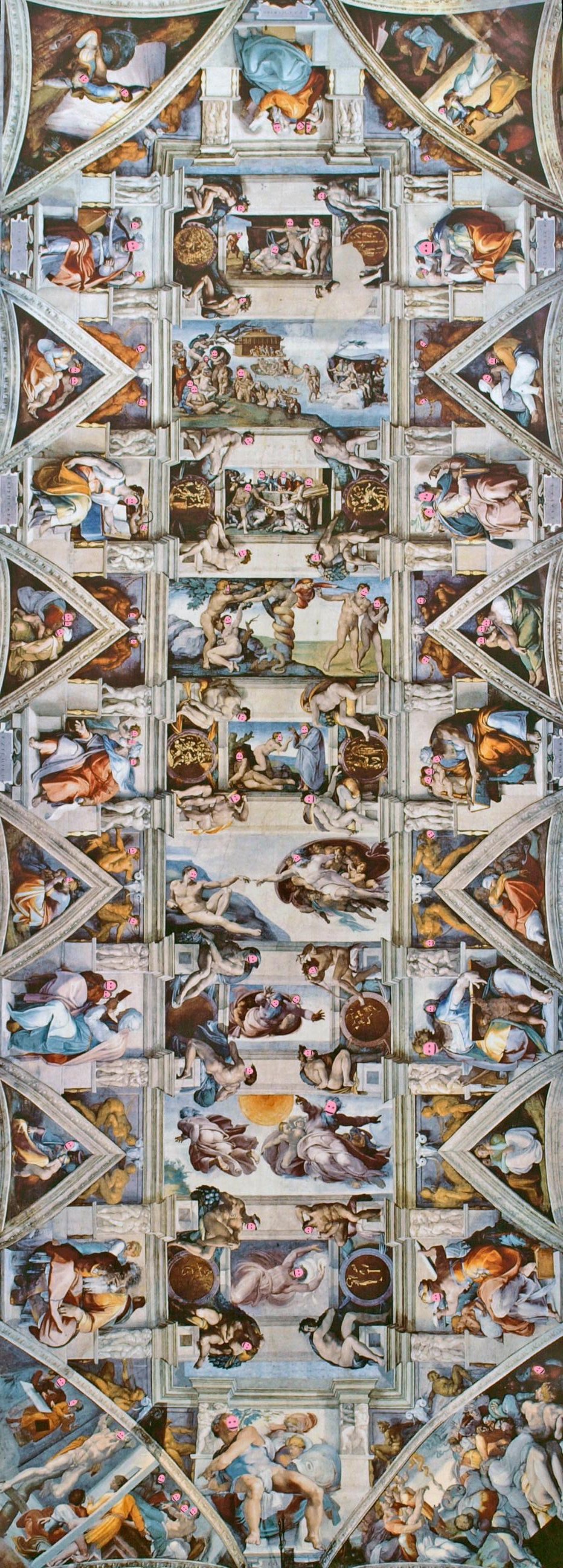 Figure 10: (R1_4_rotated) Sistine Chapel ceiling