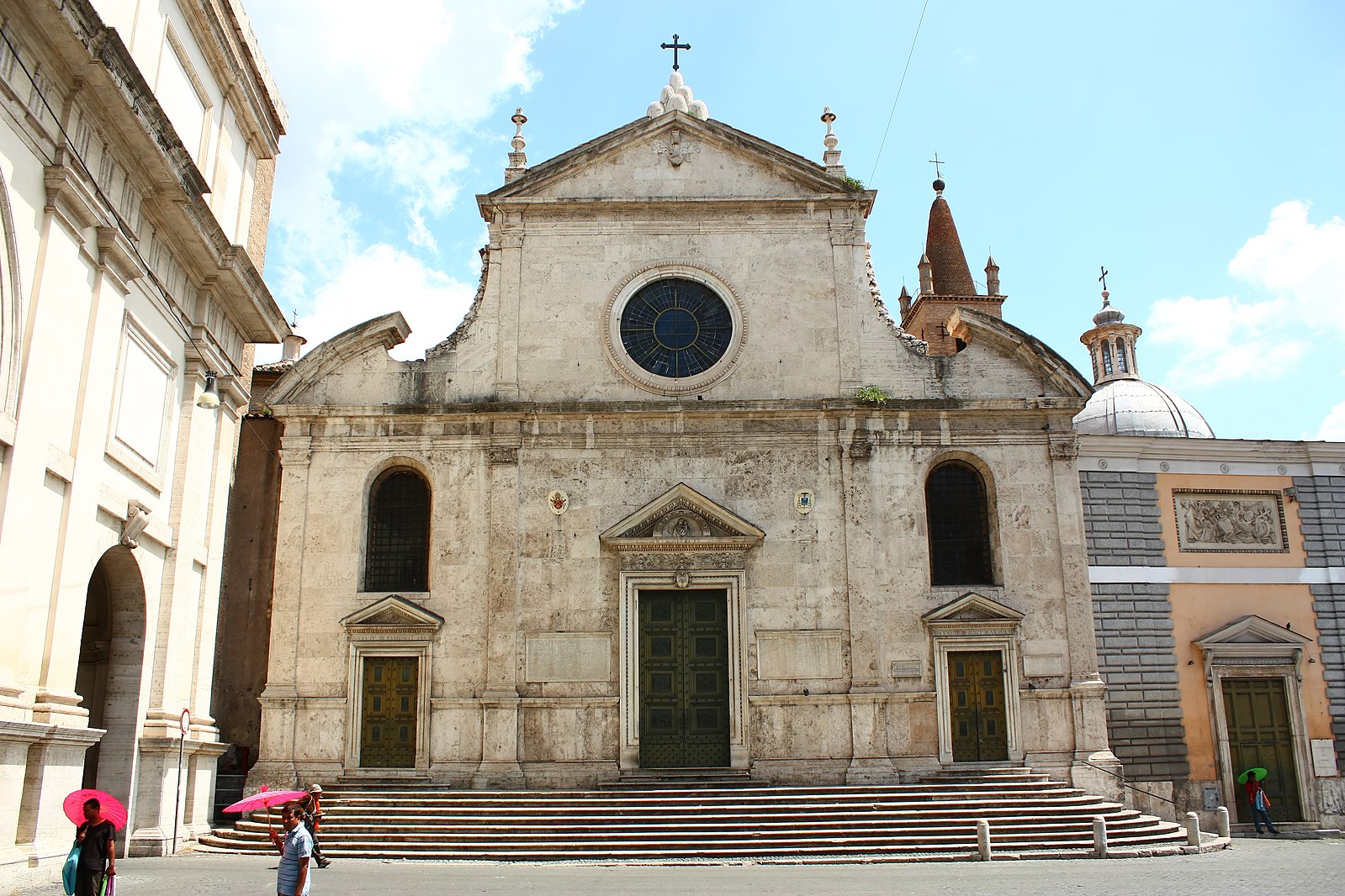 Figure 71: (R1_53) Façade of Santa Maria del Popolo, Rome