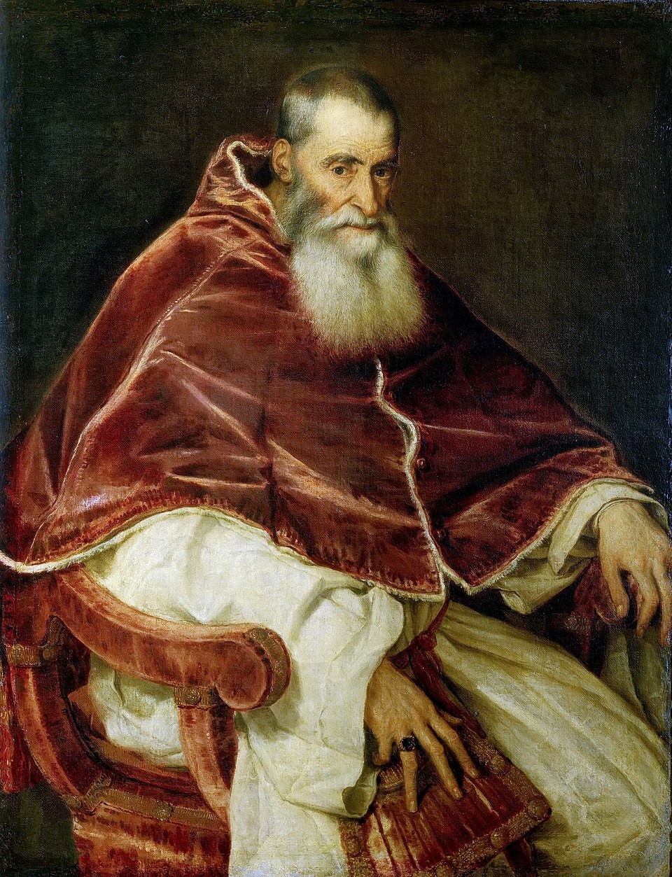 Figure 14: (R1_9a) Titian, Portrait of Pope Paul III, Capodimonte Museum