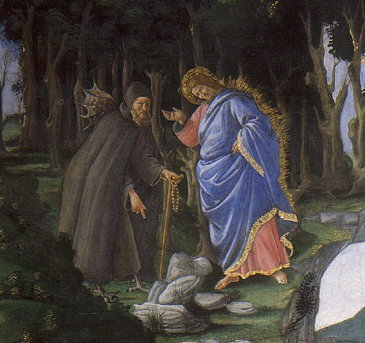 Figure 26: (R2_21) Detail from Botticelli, The Temptation of Christ