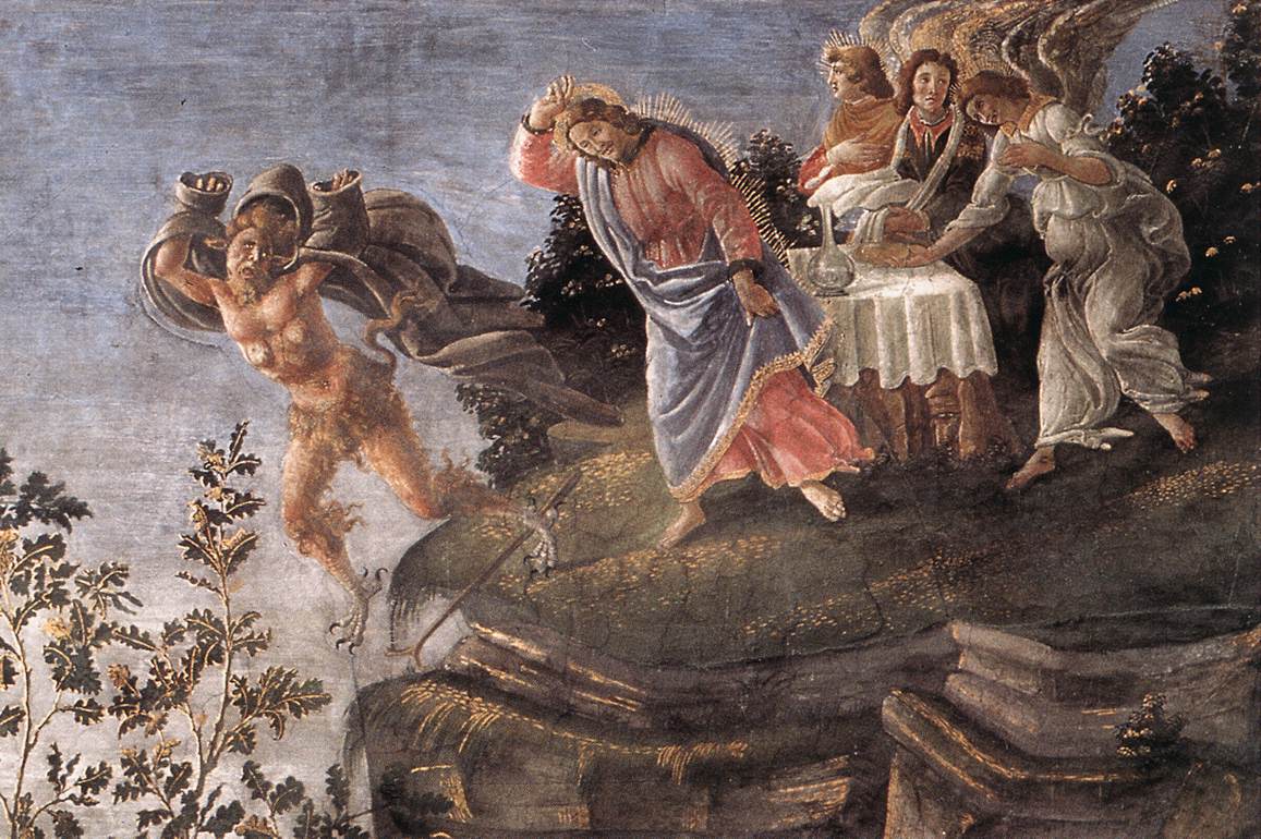Figure 27: (R2_22) Detail from Botticelli, The Temptation of Christ