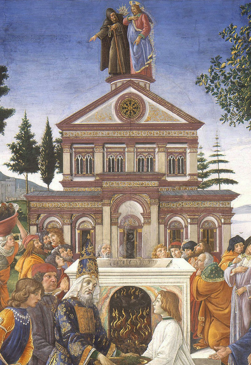 Figure 28: (R2_23) Detail from Botticelli, The Temptation of Christ