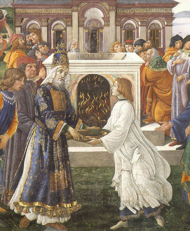 Figure 30: (R2_25) Detail from Botticelli, The Temptation of Christ