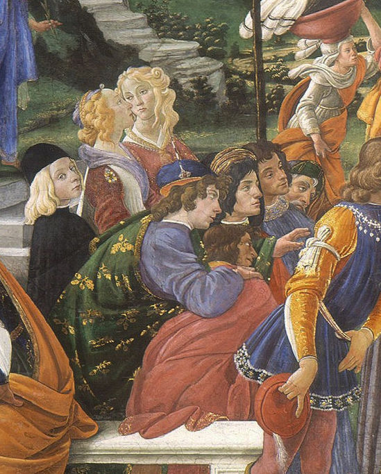 Figure 31: (R2_26) Detail from Botticelli, The Temptation of Christ