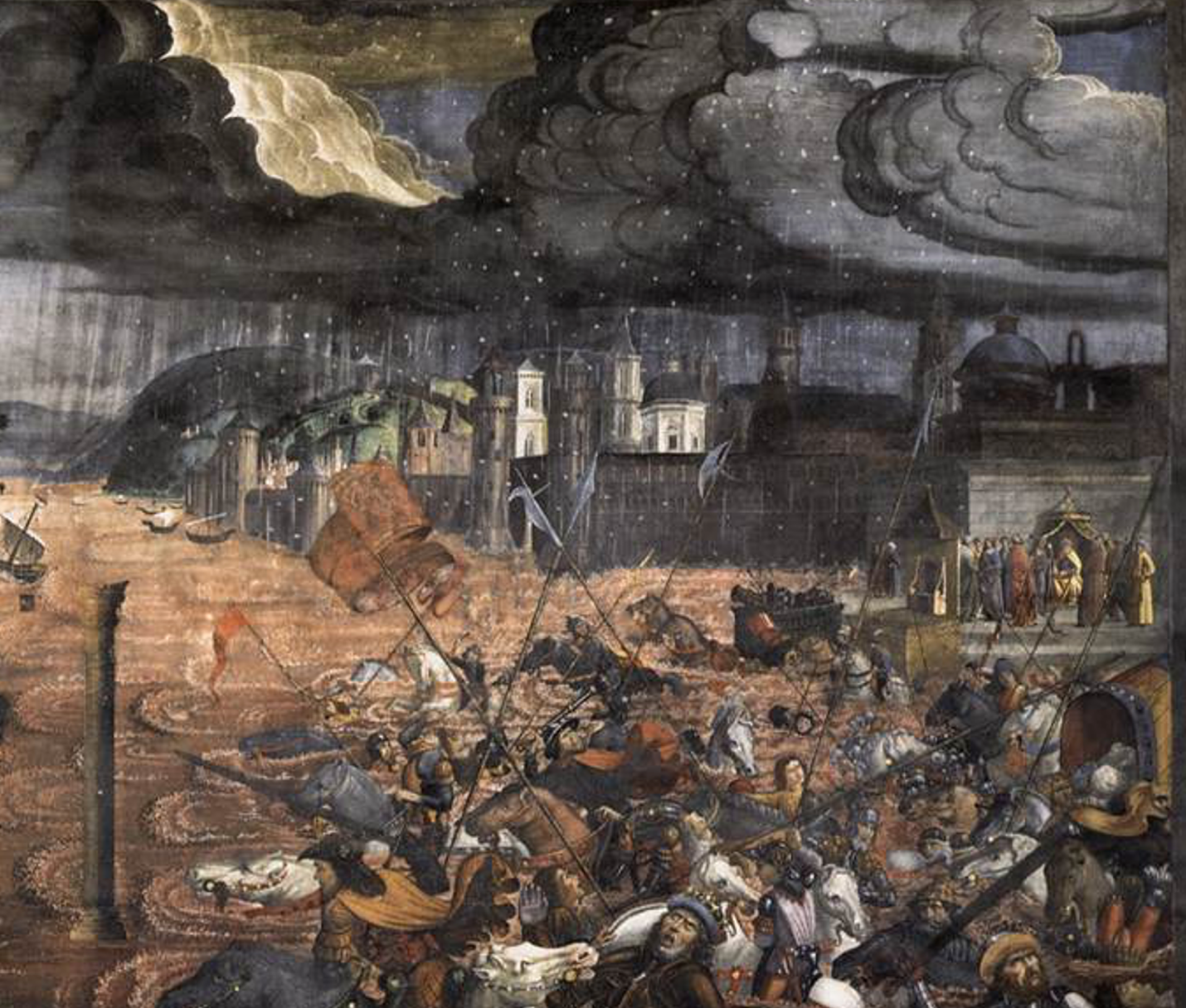 Figure 43: (R2_37a) Detail from Rosselli, The Crossing of the Red Sea