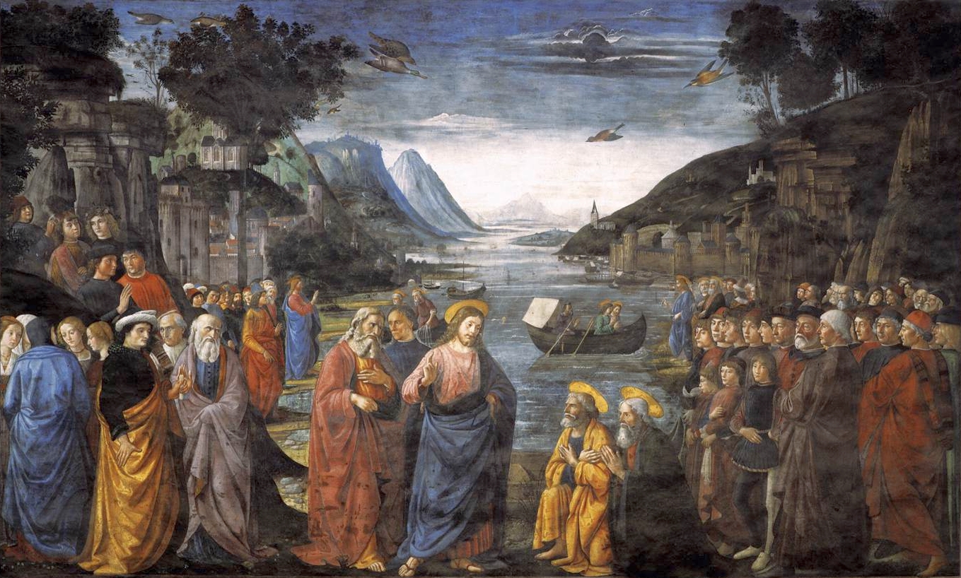 Figure 47: (R2_40) Domenico Ghirlandaio, Vocation of the Apostles, Sistine Chapel