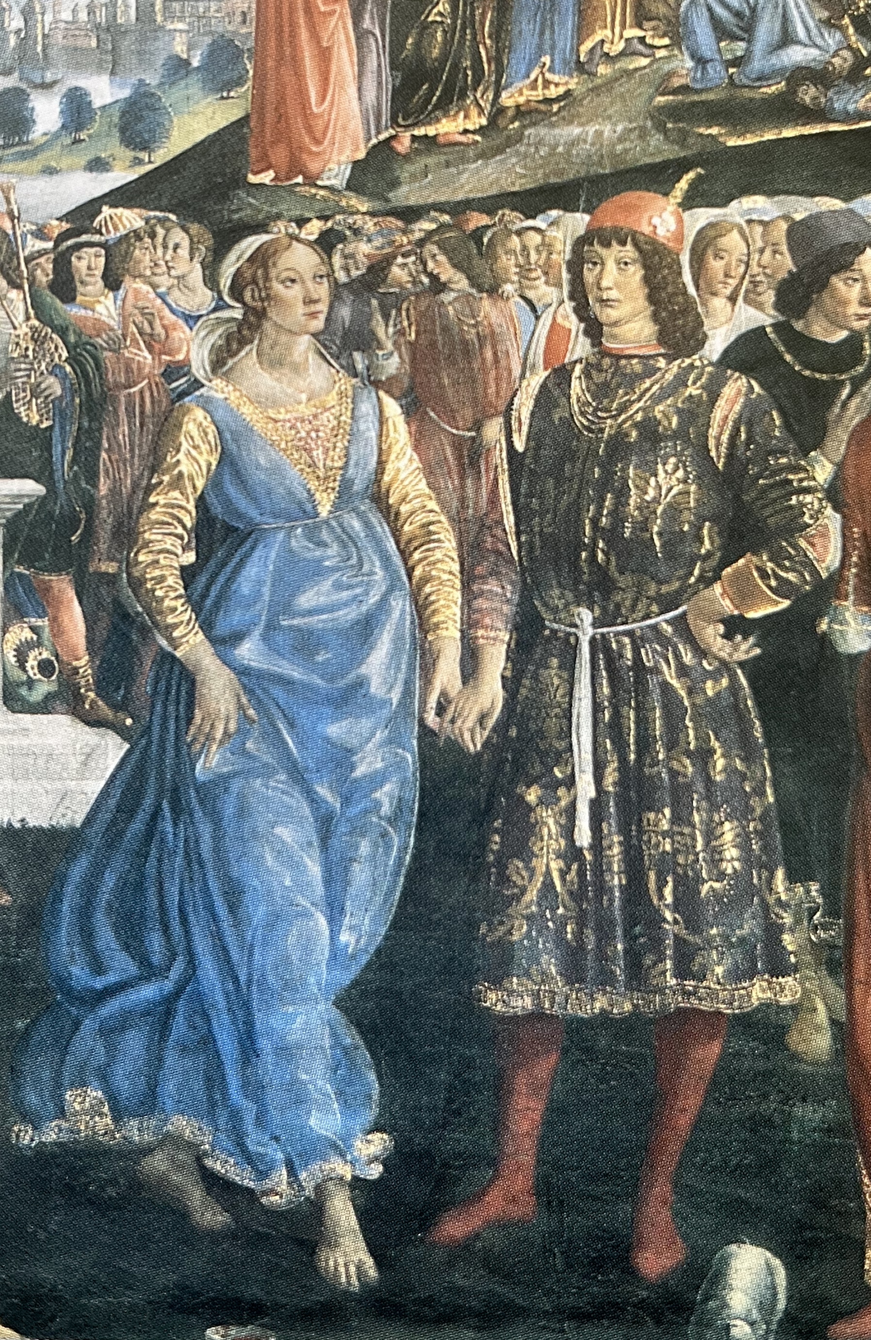 Figure 56: (R2_50) Detail from Rosselli, Descent from Mount Sinai