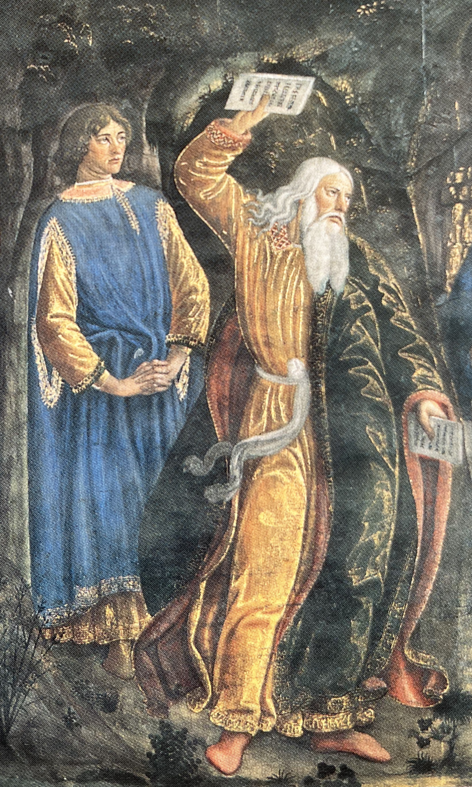 Figure 57: (R2_50a) Detail from Rosselli, Descent from Mount Sinai