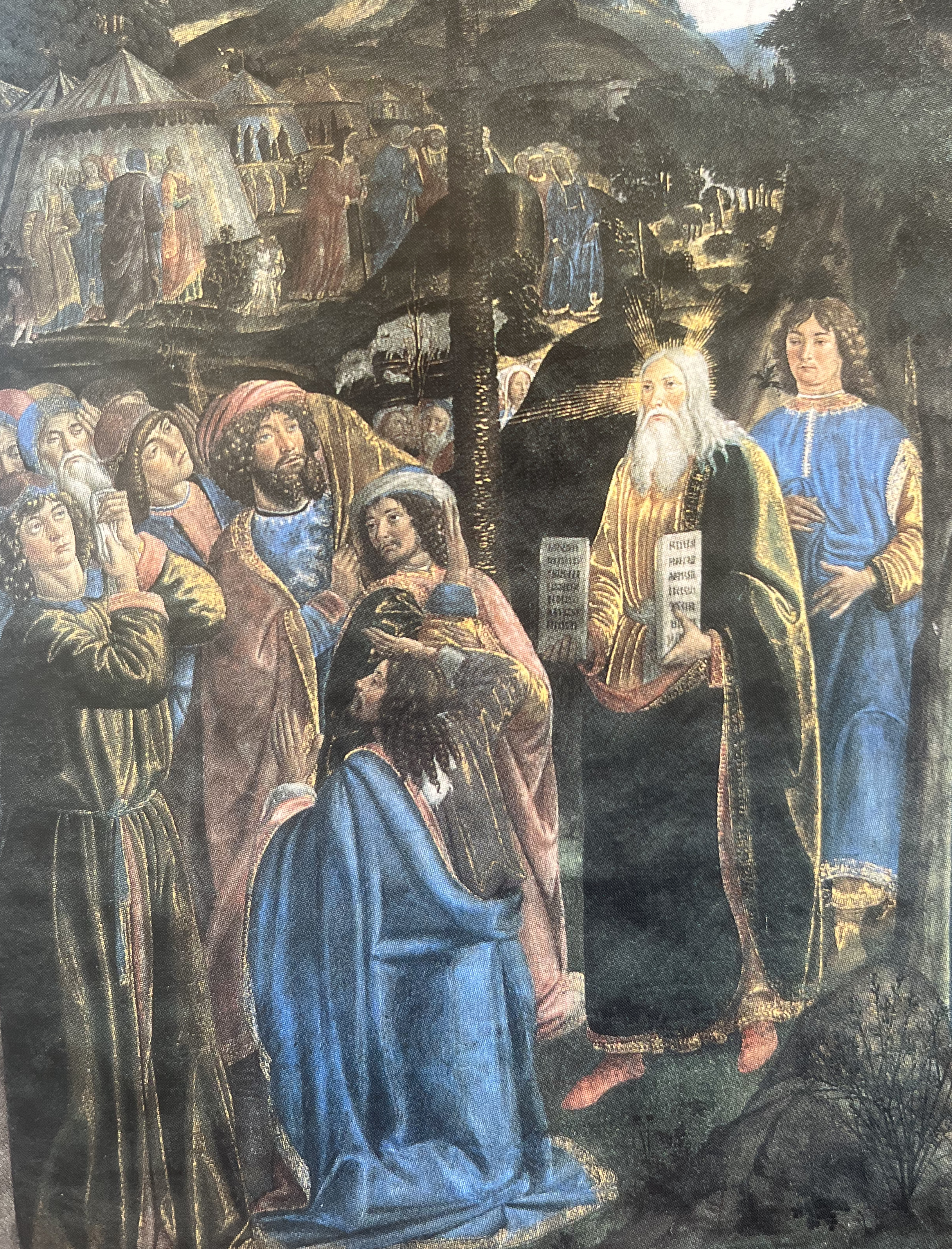 Figure 59: (R2_52) Detail from Rosselli, Descent from Mount Sinai