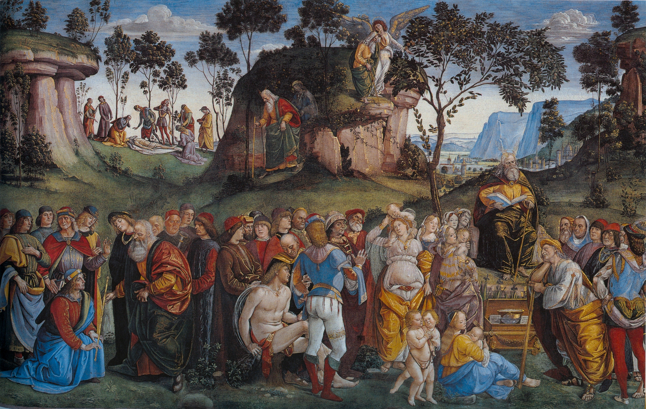Figure 80: (R2_70) Luca Signorelli, Testament and Death of Moses