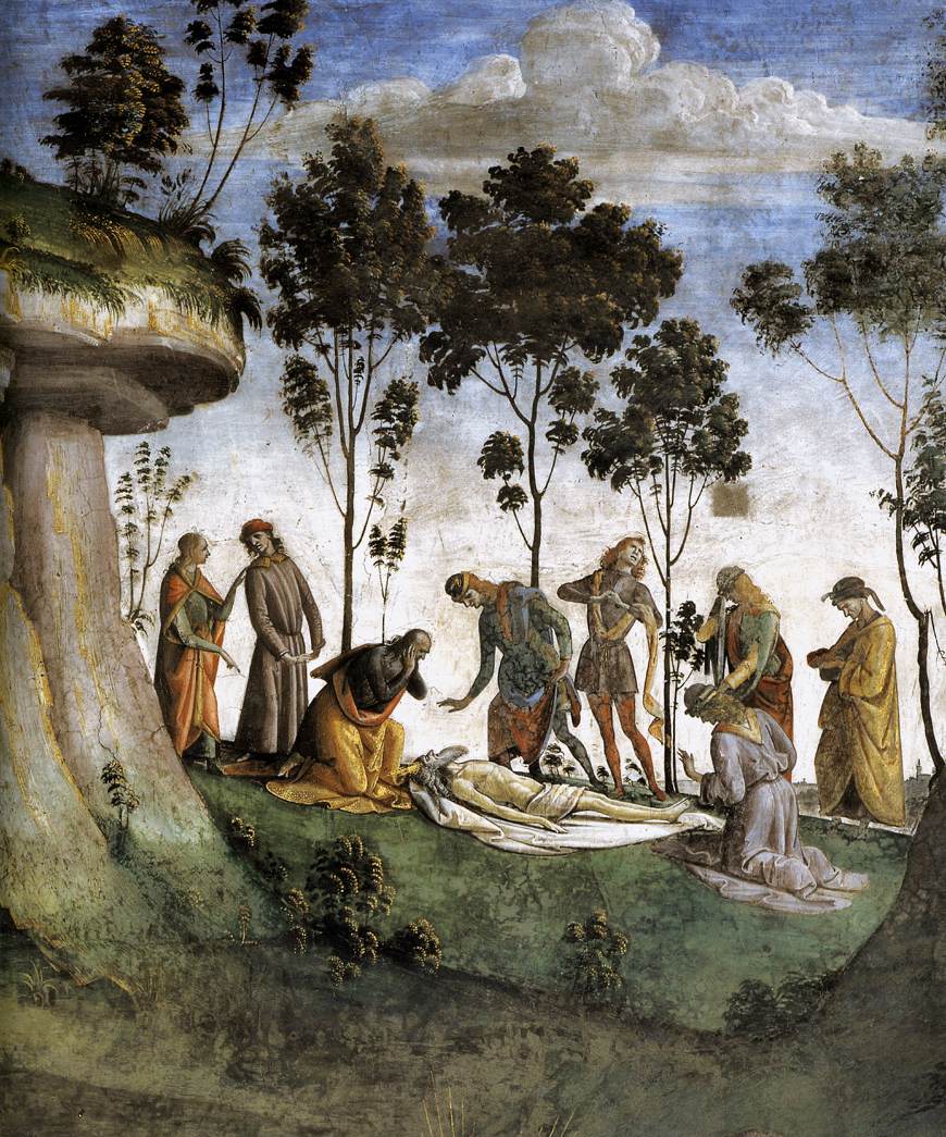 Figure 85: (R2_74) Detail from Signorelli, Testament and Death of Moses