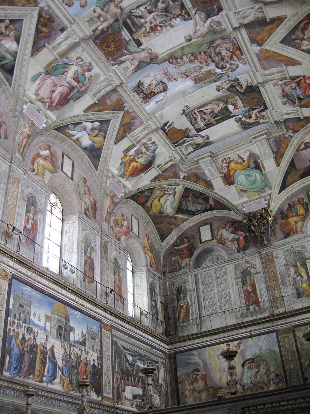Figure 2: (R3_1) Ceiling of the Sistine Chapel